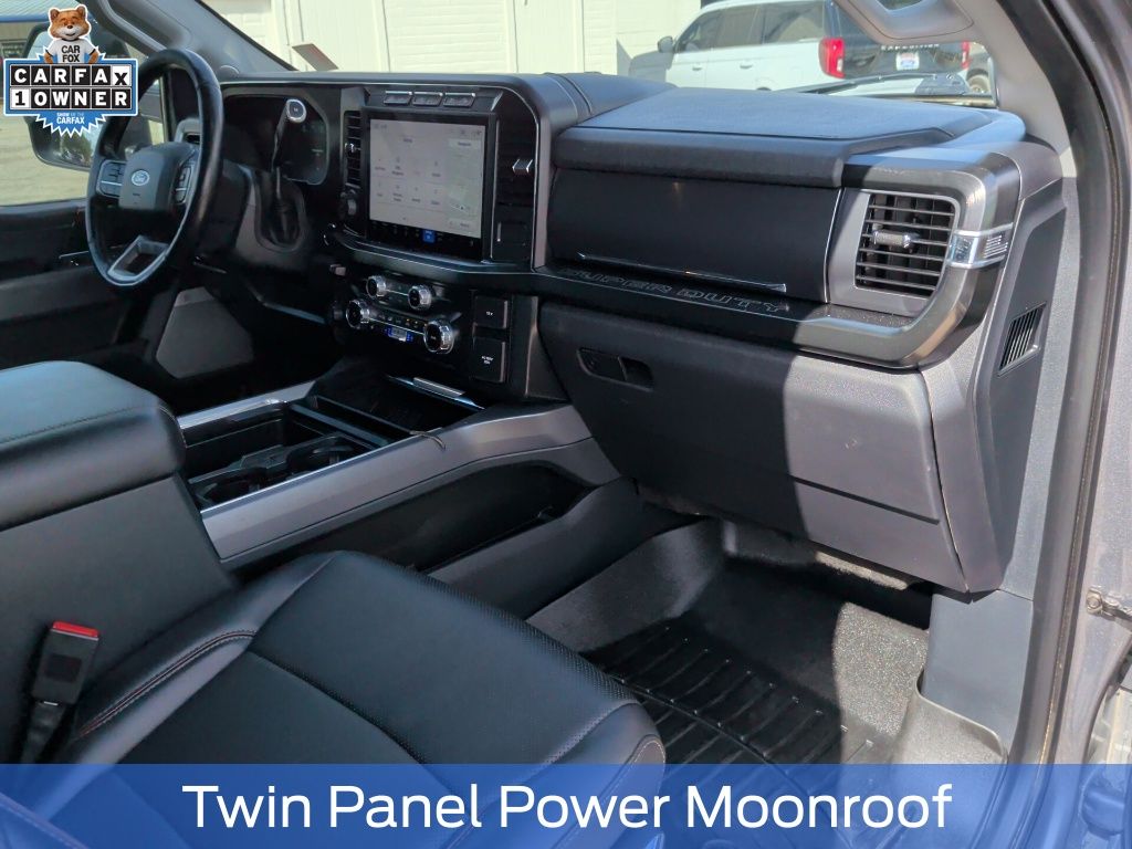 2024 Ford F-350SD Lariat Gray at Central Houston Nissan