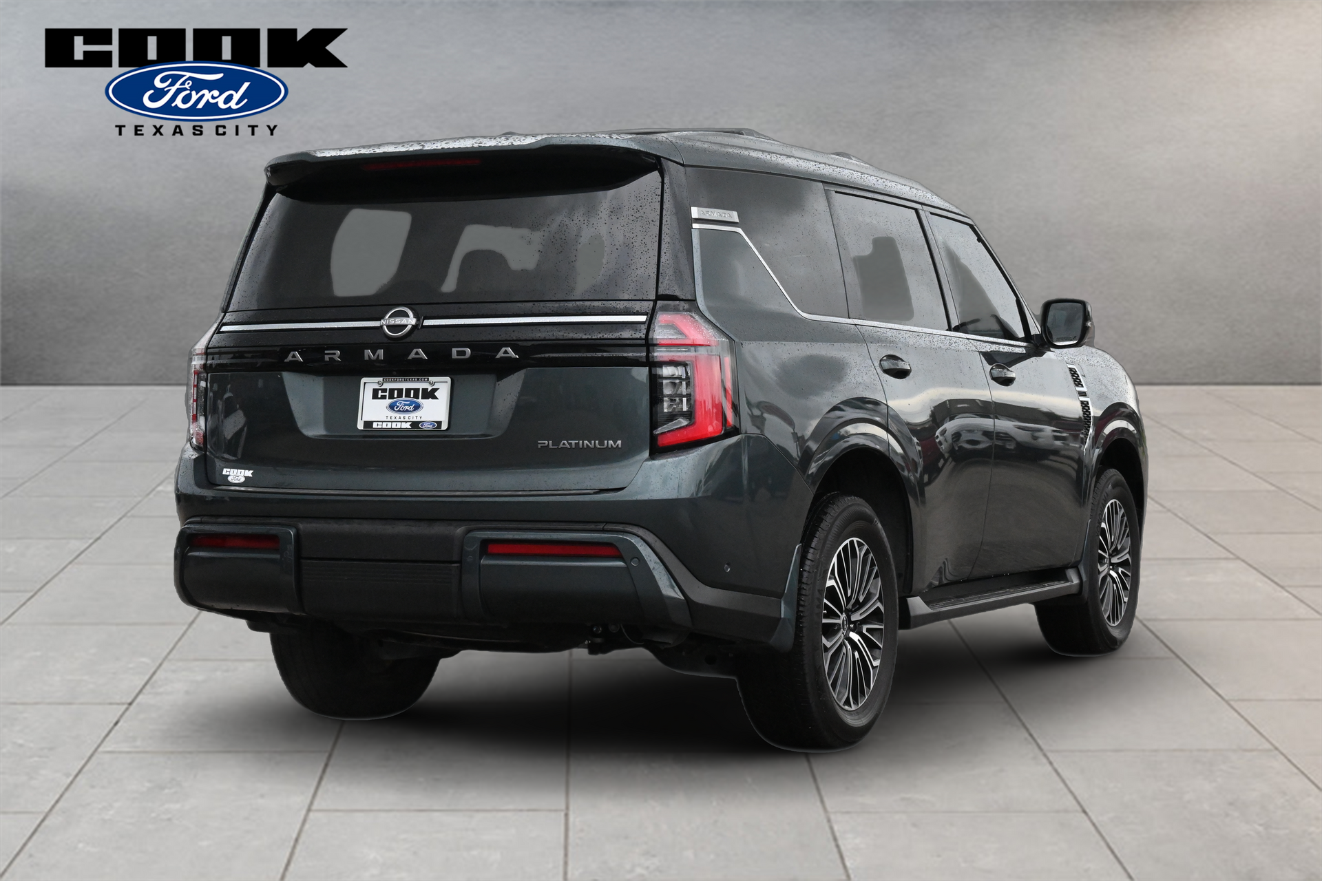 2025 Nissan Armada Platinum White at Central Houston Nissan