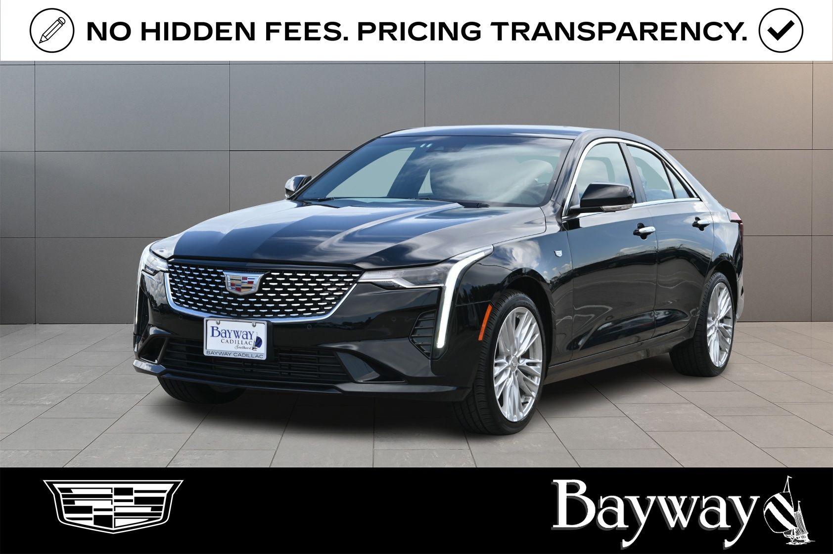 2026 Cadillac CT4 Premium Luxury Black at Bayway Cadillac of The Woodlands