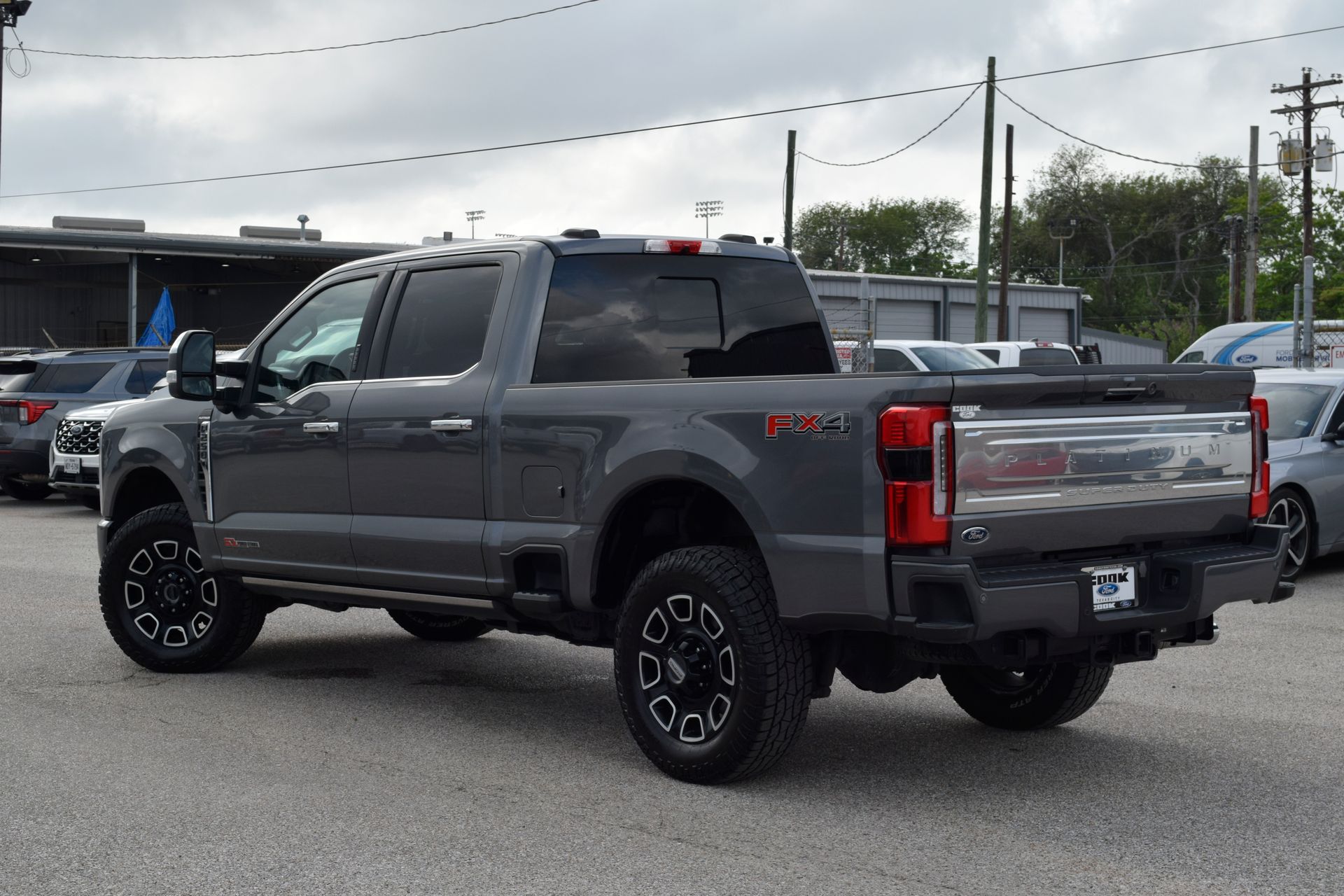2024 Ford F-250SD Platinum Gray at AutoSavvy Houston Southwest