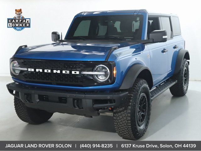 Velocity Blue Metallic 2024 Ford Bronco Wildtrak 4-Door 4WD SUV / Crossover Four-Wheel Drive Automatic