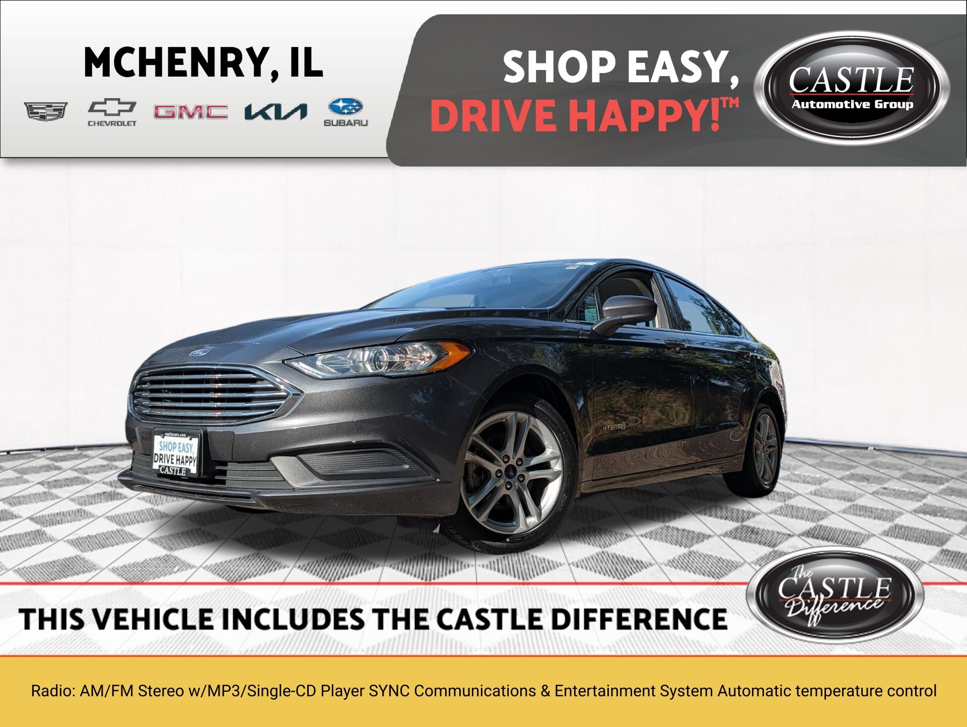 2018 Ford Fusion Hybrid S FWD