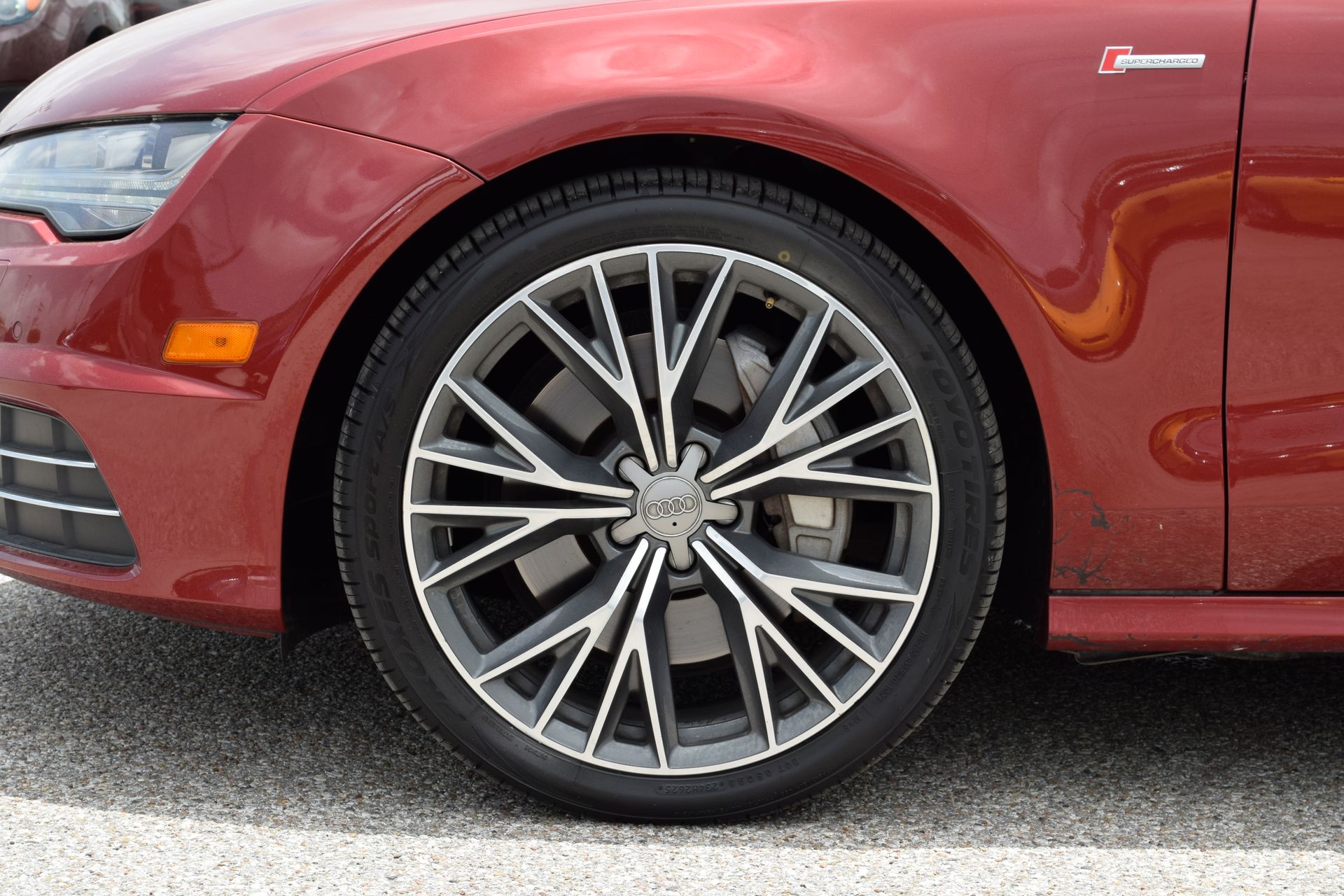 2017 Audi A7 3.0T Premium Plus Red at Community Toyota
