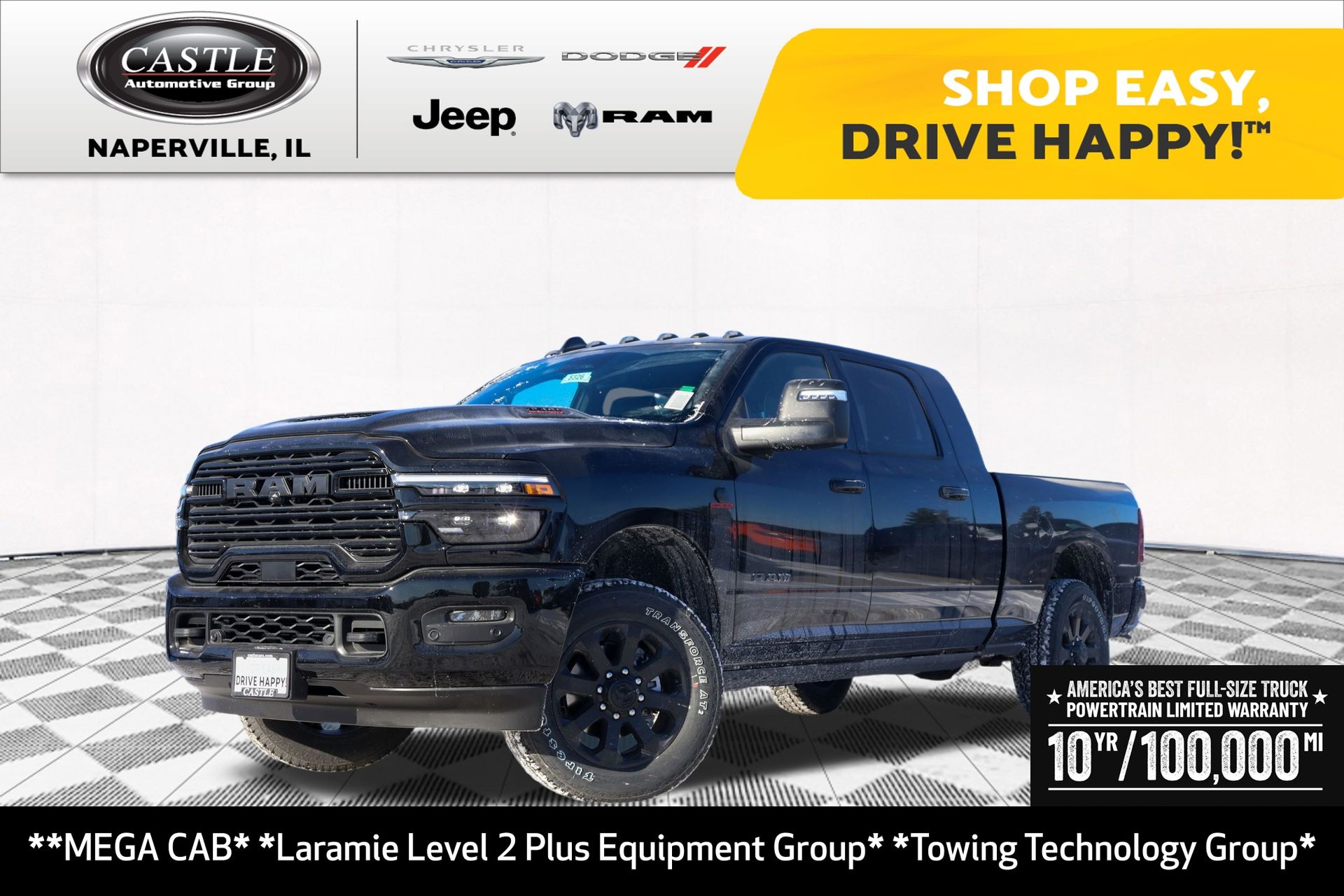 2026 RAM 3500 Laramie Mega Cab 4WD