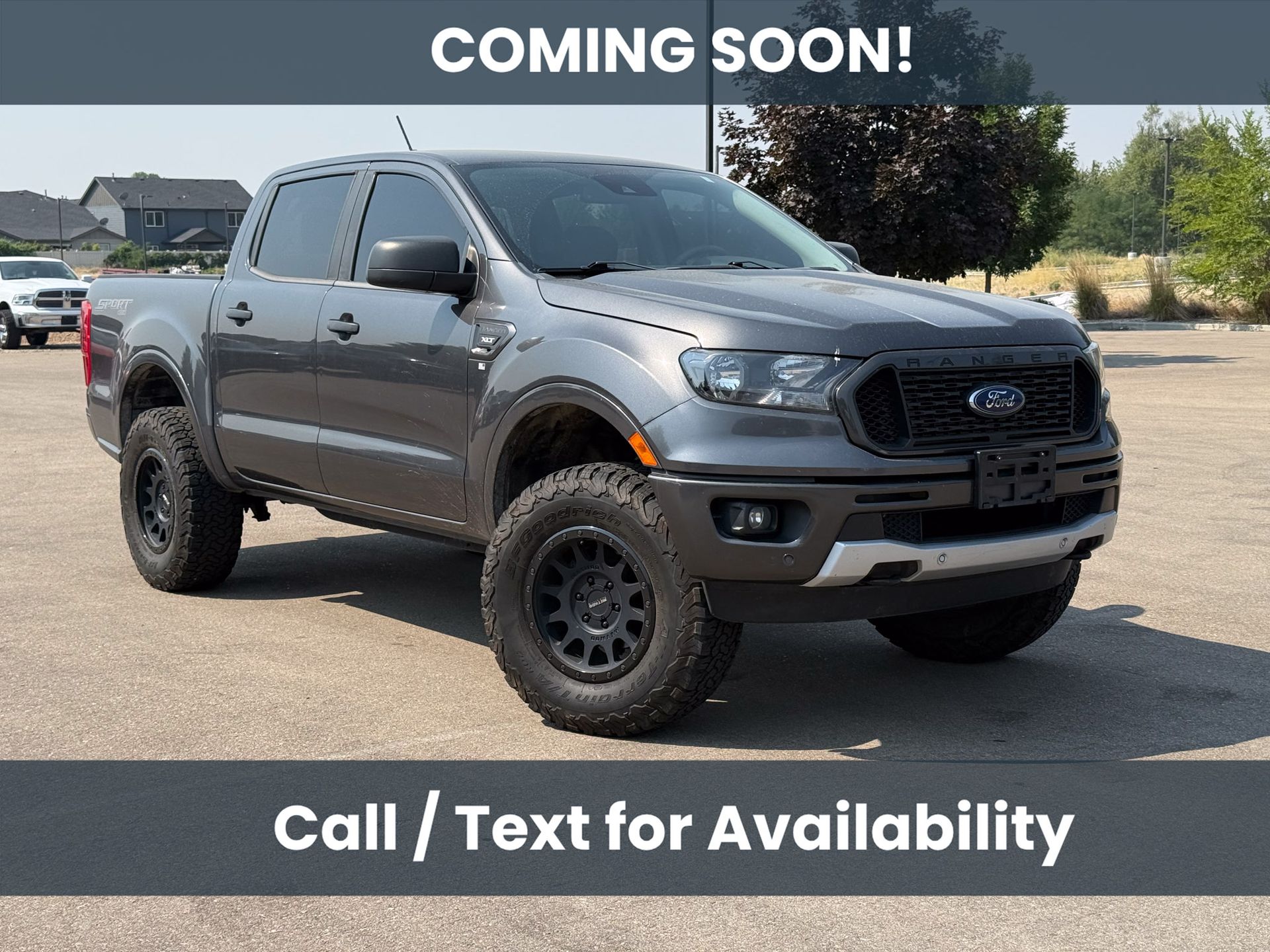 Gray (Magnetic) 2019 Ford Ranger Pickup Truck Four-Wheel Drive Automatic