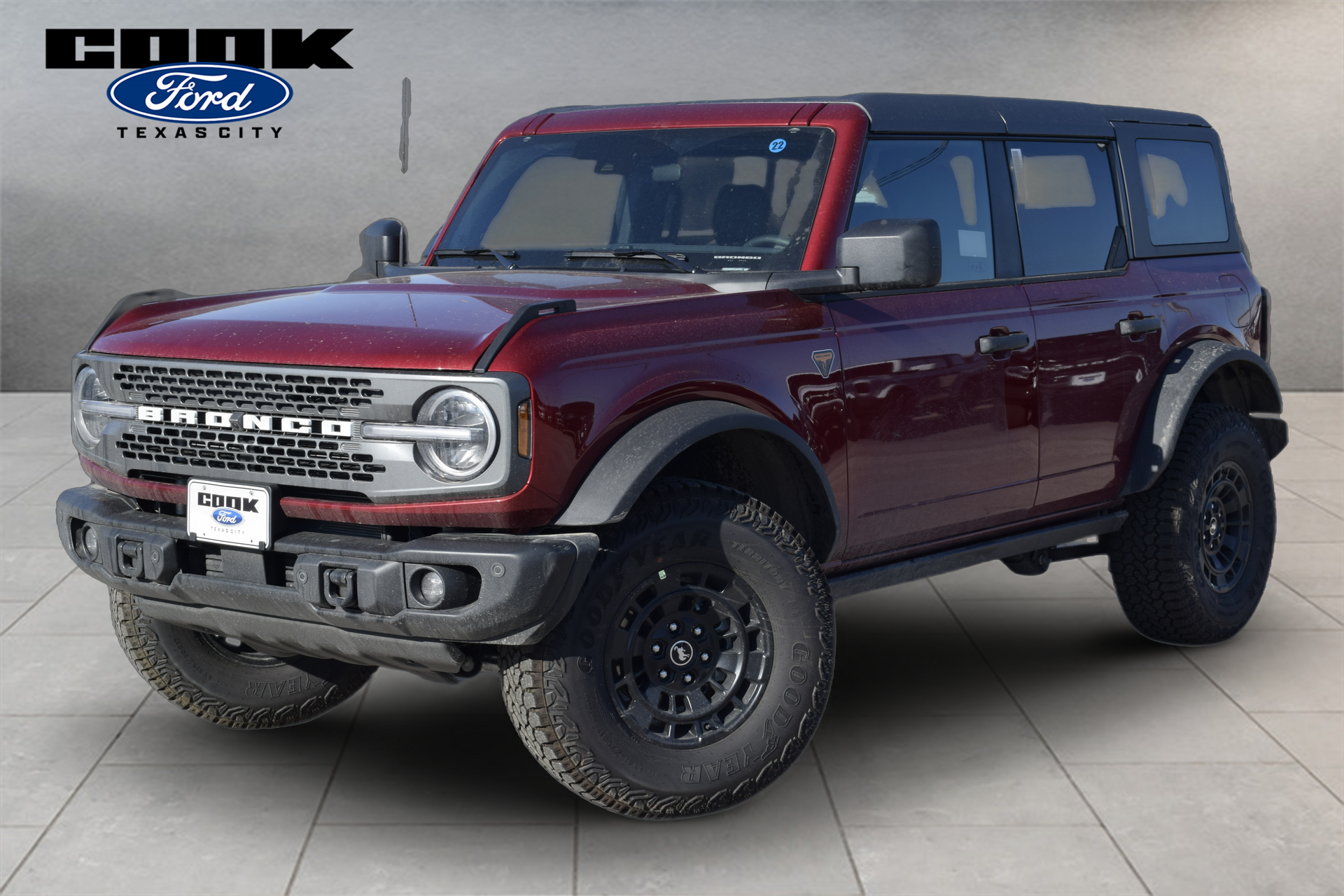 2026 Ford Bronco Badlands Red at Legacy Ford