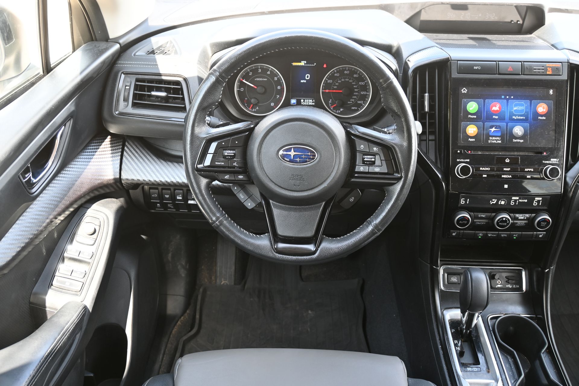 2022 Subaru Ascent Onyx Edition White at Big Star Chrysler Jeep Dodge Ram 