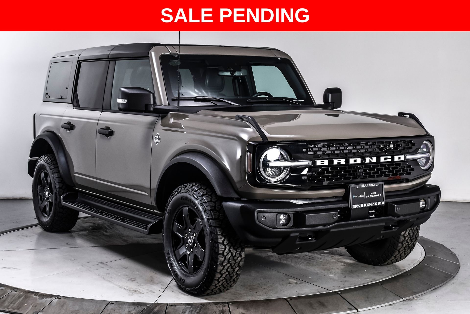 Marsh Gray 2025 Ford Bronco Outer Banks 4-Door 4WD SUV / Crossover Four-Wheel Drive Automatic