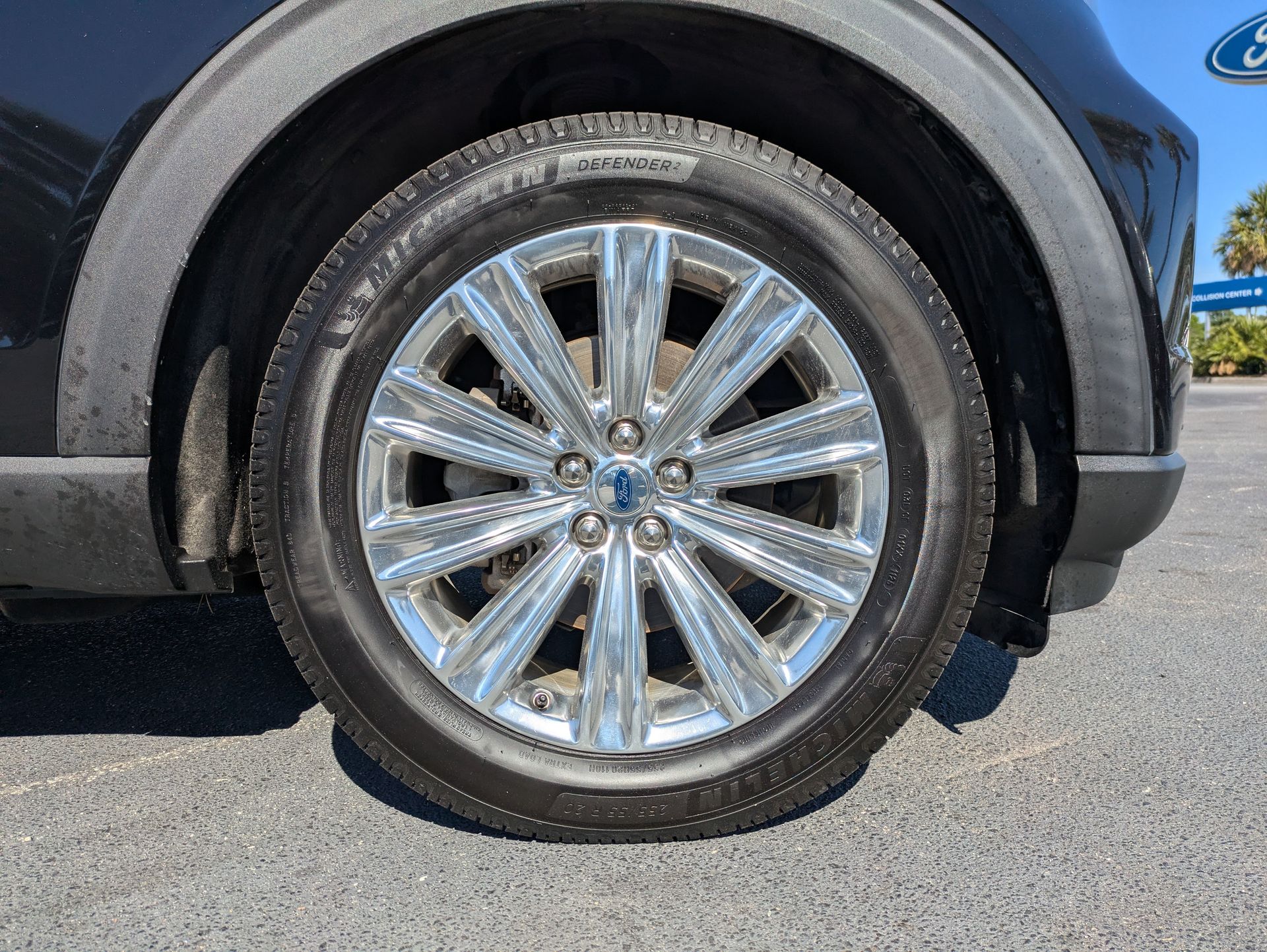 2020 Ford Explorer Limited Black at Matthews Motors of Wilmington