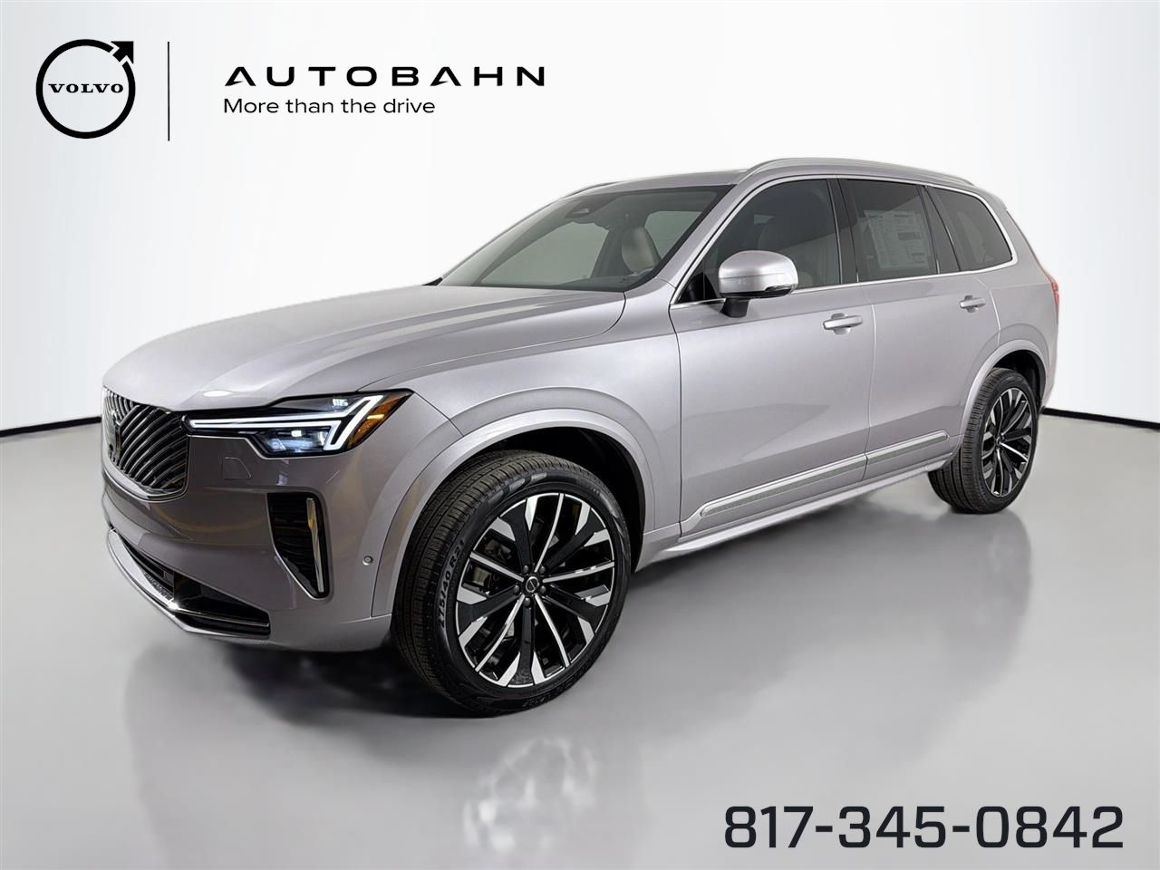 Aurora Silver 2026 Volvo XC90 B6 Plus 7-Passenger AWD SUV / Crossover All-Wheel Drive Automatic