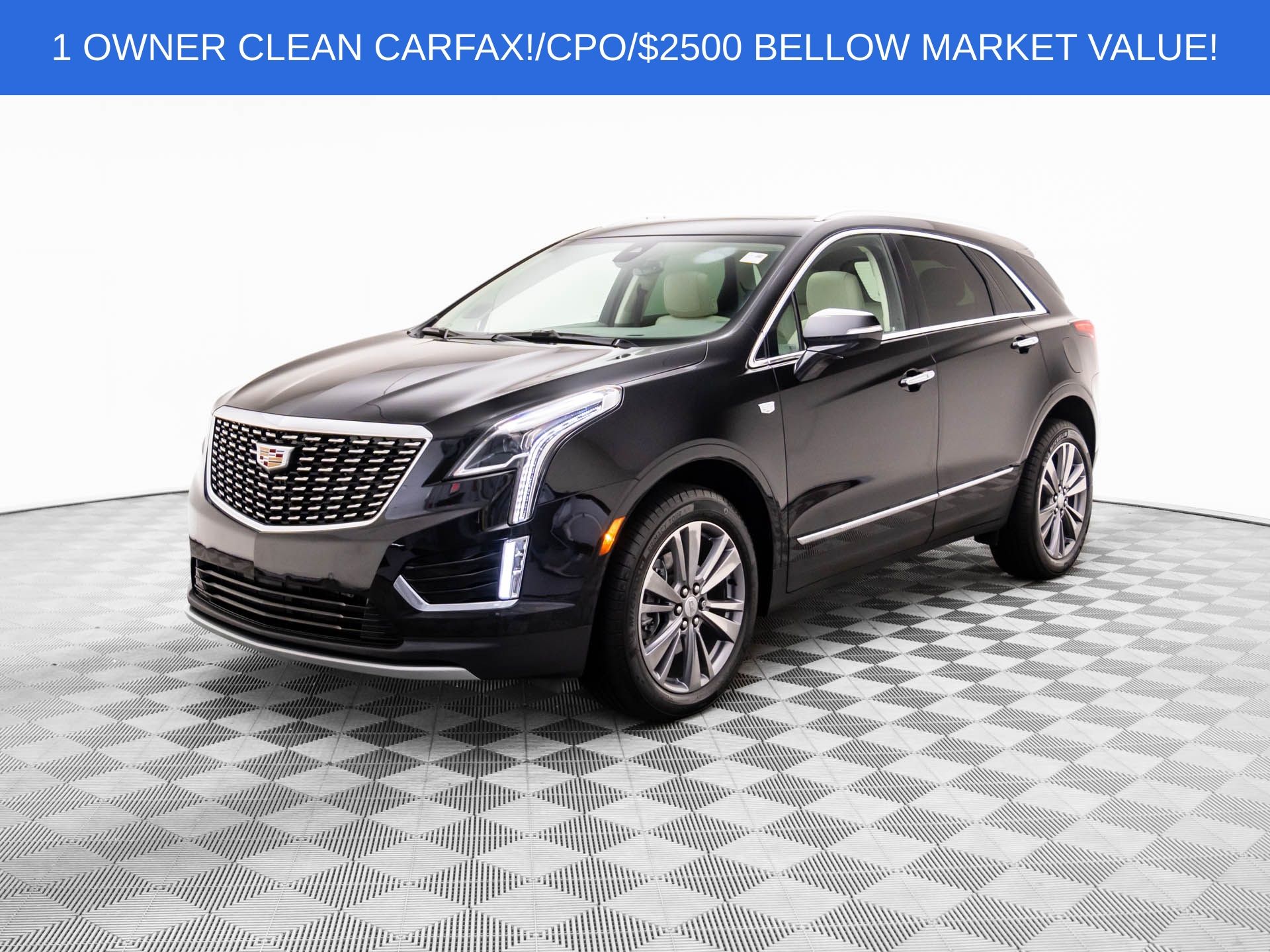 Stellar Black Metallic 2025 Cadillac XT5 SUV / Crossover Four-Wheel Drive 9-Speed Automatic