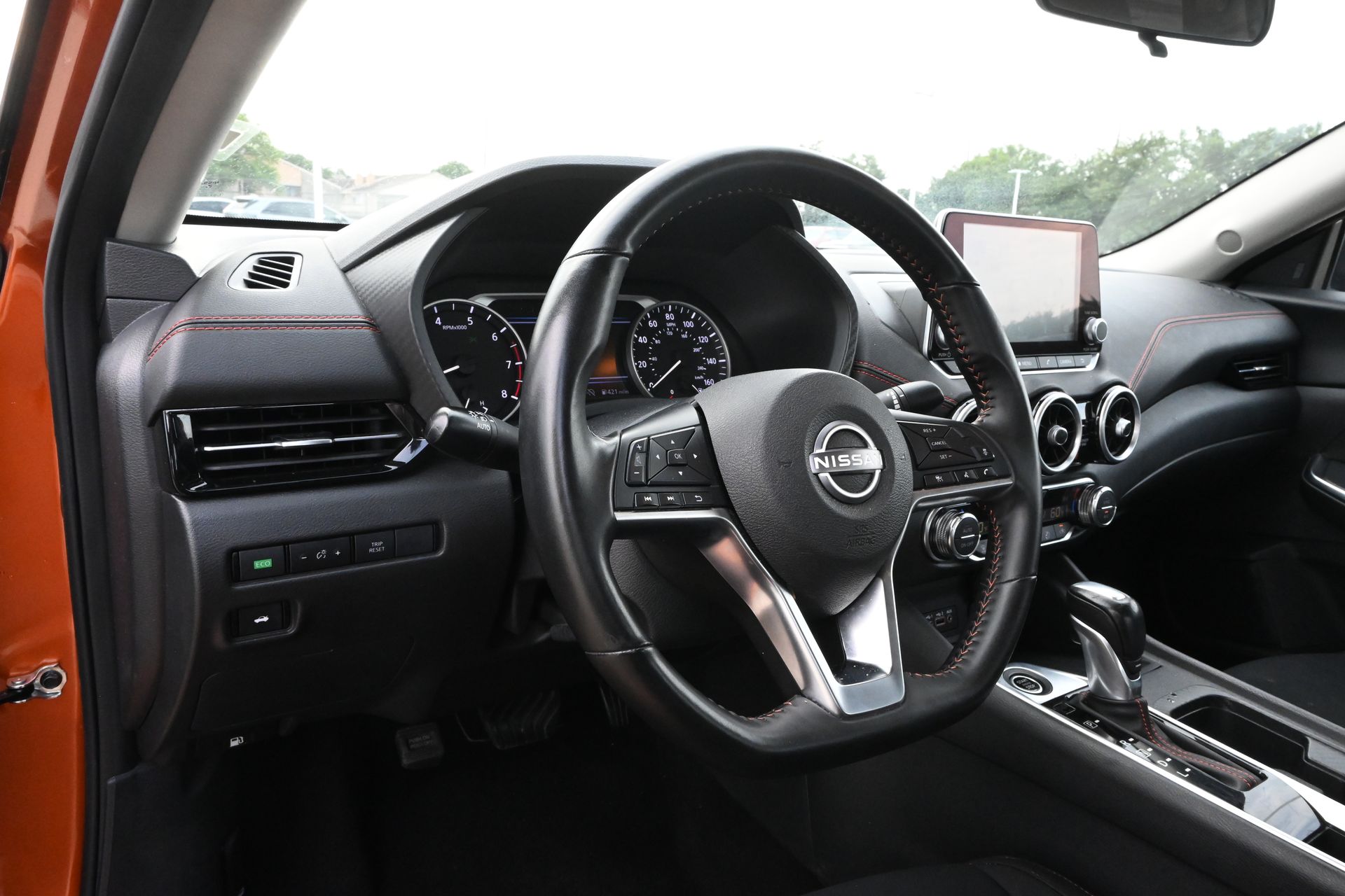 2025 Nissan Sentra SR Orange at South Houston Nissan