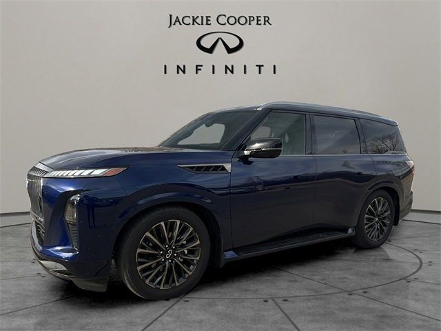 Grand Blue/Black Obsidian 2026 INFINITI QX80 Autograph 4WD SUV / Crossover All-Wheel Drive 9-Speed Automatic