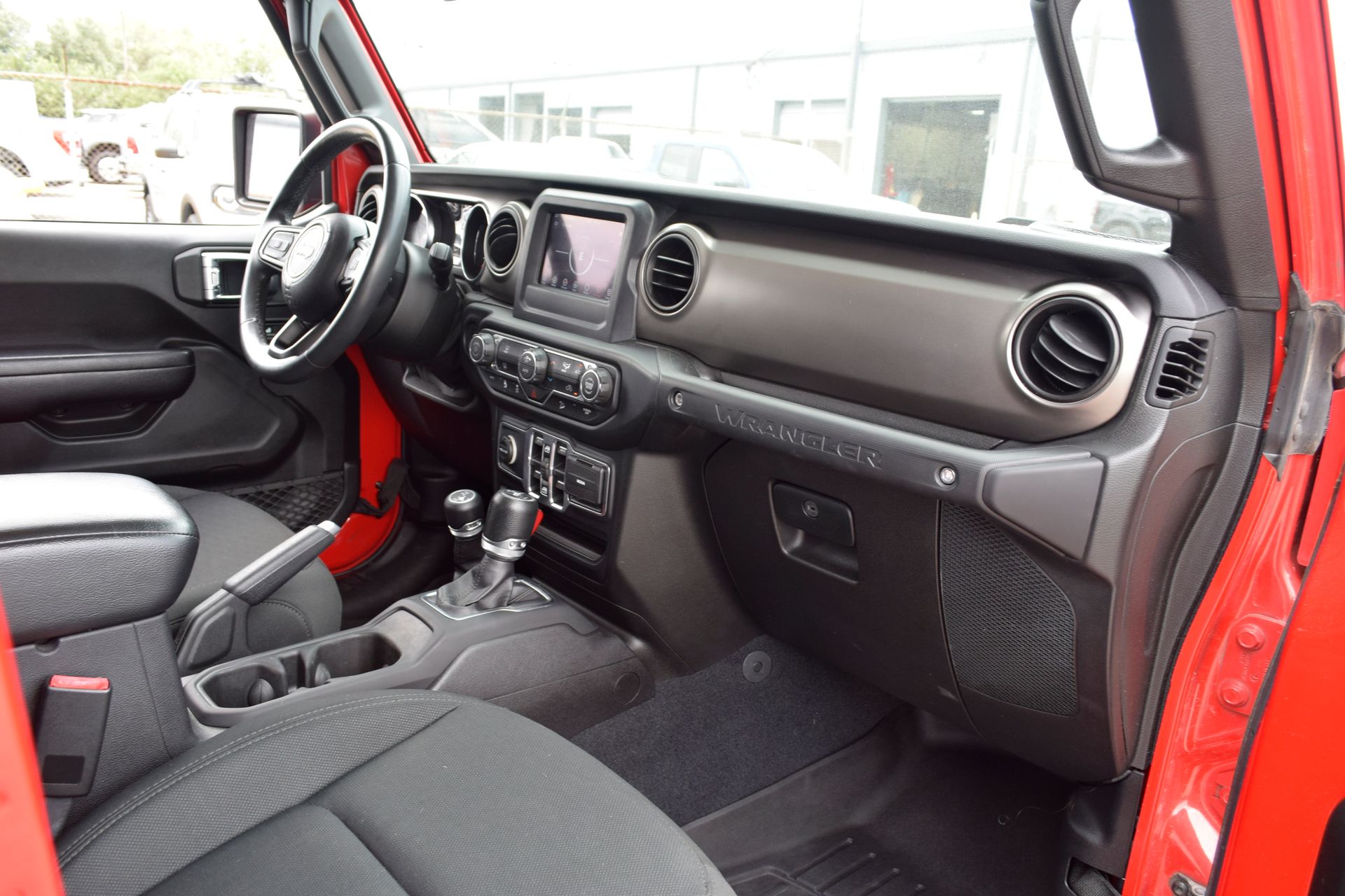 2018 Jeep Wrangler Unlimited Sport S Red at Toyota of Victoria