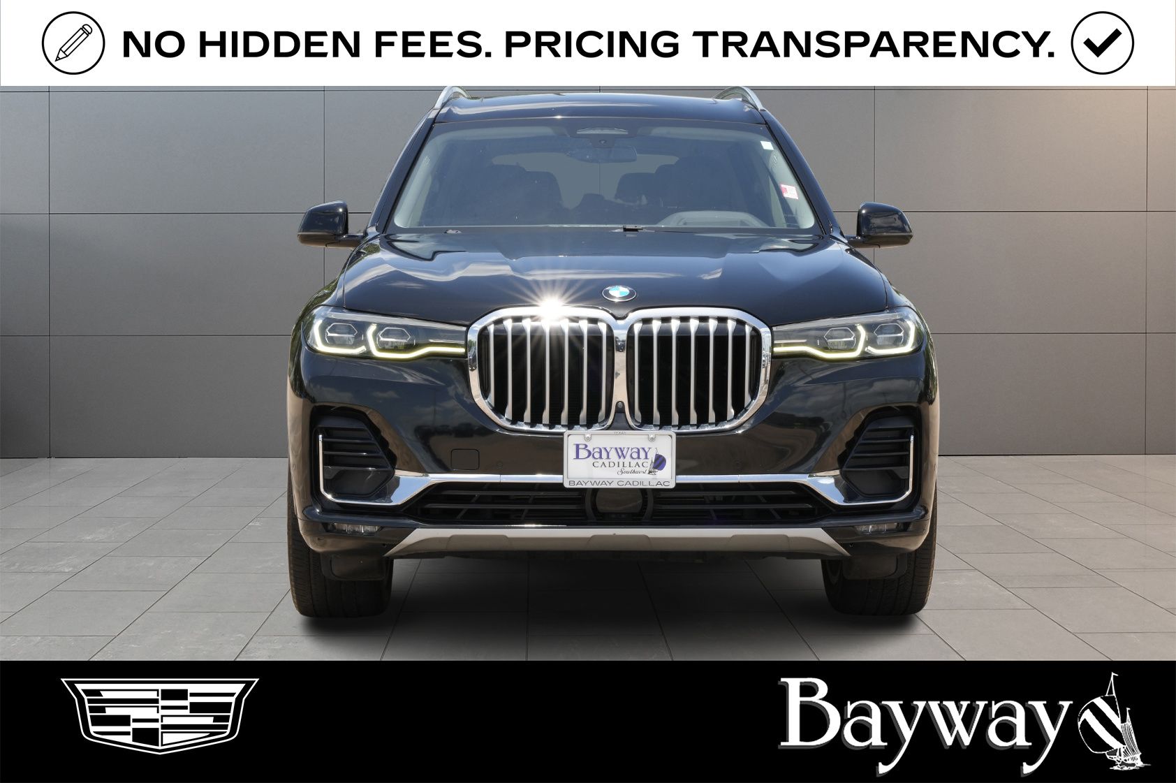 2022 BMW X7 xDrive40i Black at Bayway Cadillac of The Woodlands