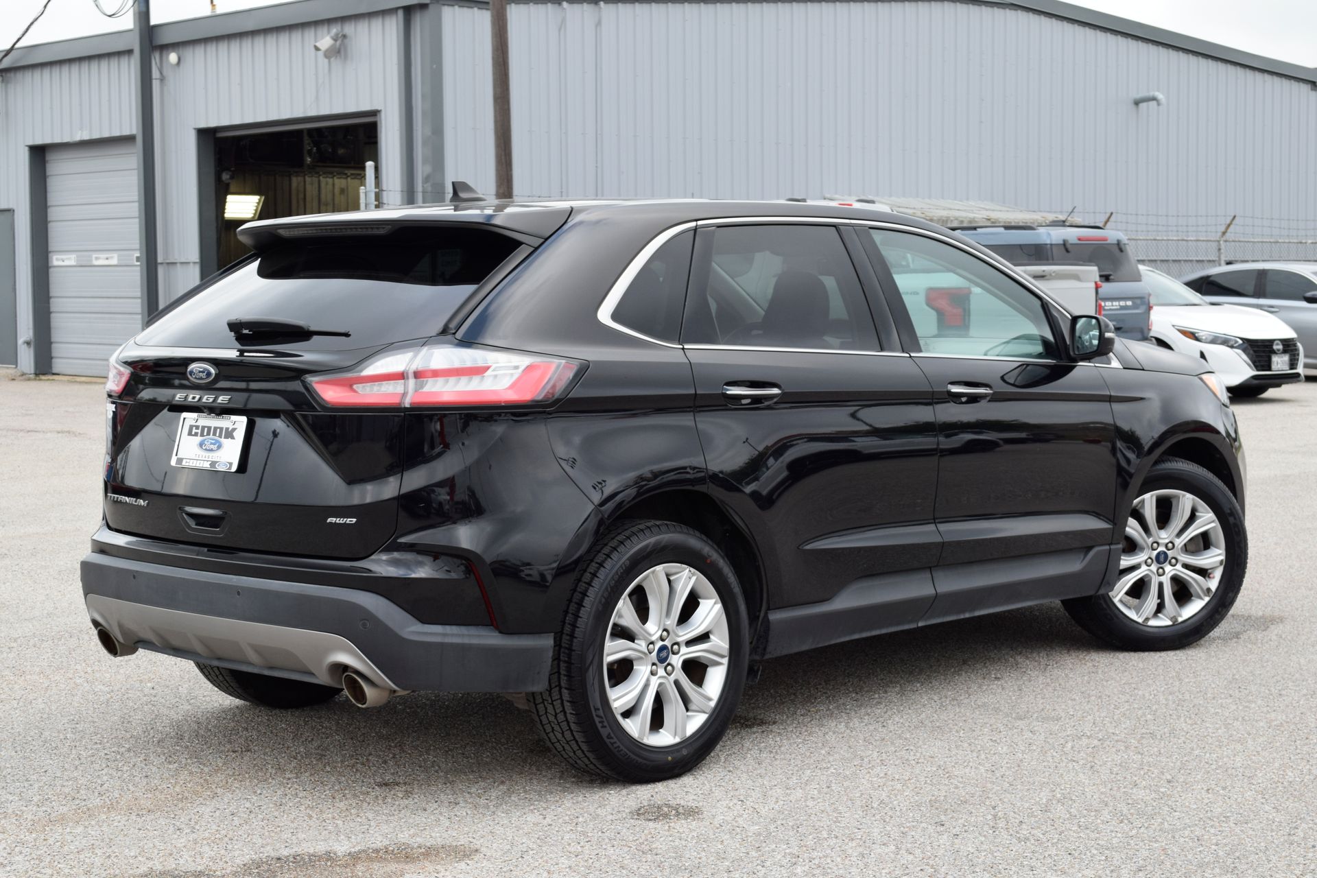 2022 Ford Edge Titanium Black at Toyota of Victoria