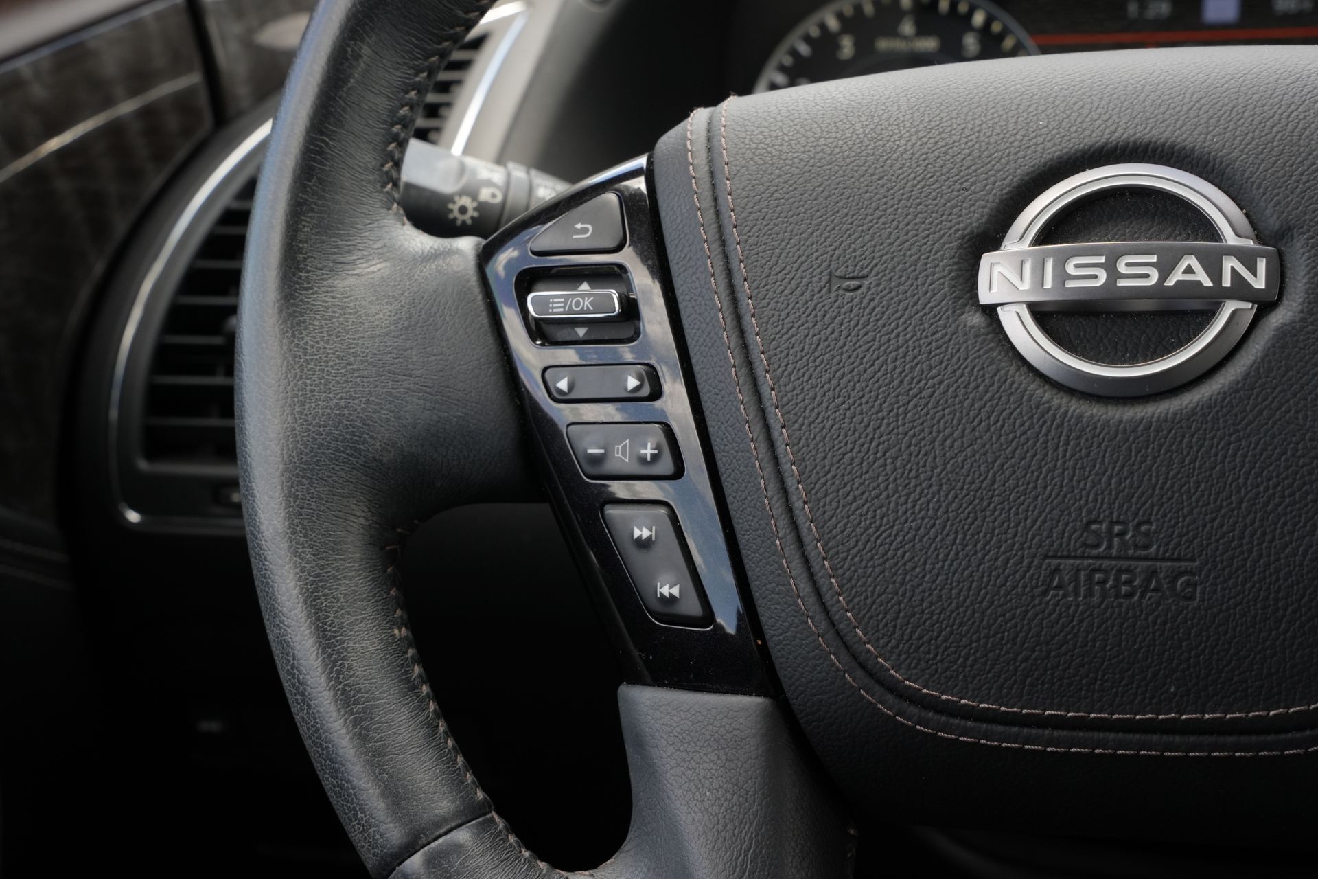 2023 Nissan Armada Platinum White at DeMontrond Ford