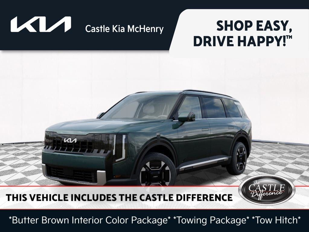 Black Jade Green 2027 Kia Telluride Hybrid SUV / Crossover All-Wheel Drive 6-Speed Automatic
