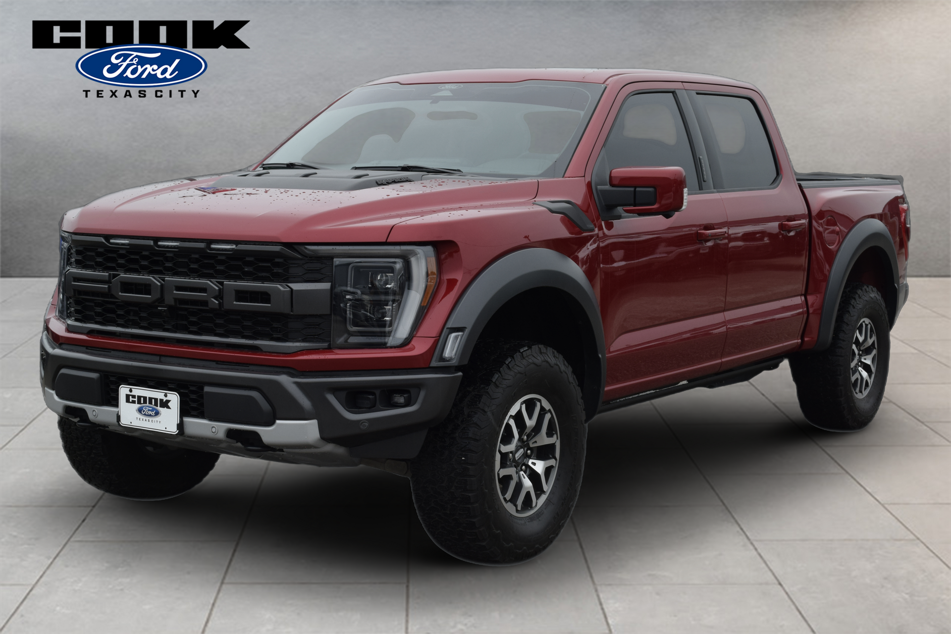 2022 Ford F-150 Raptor Red at Cook Ford