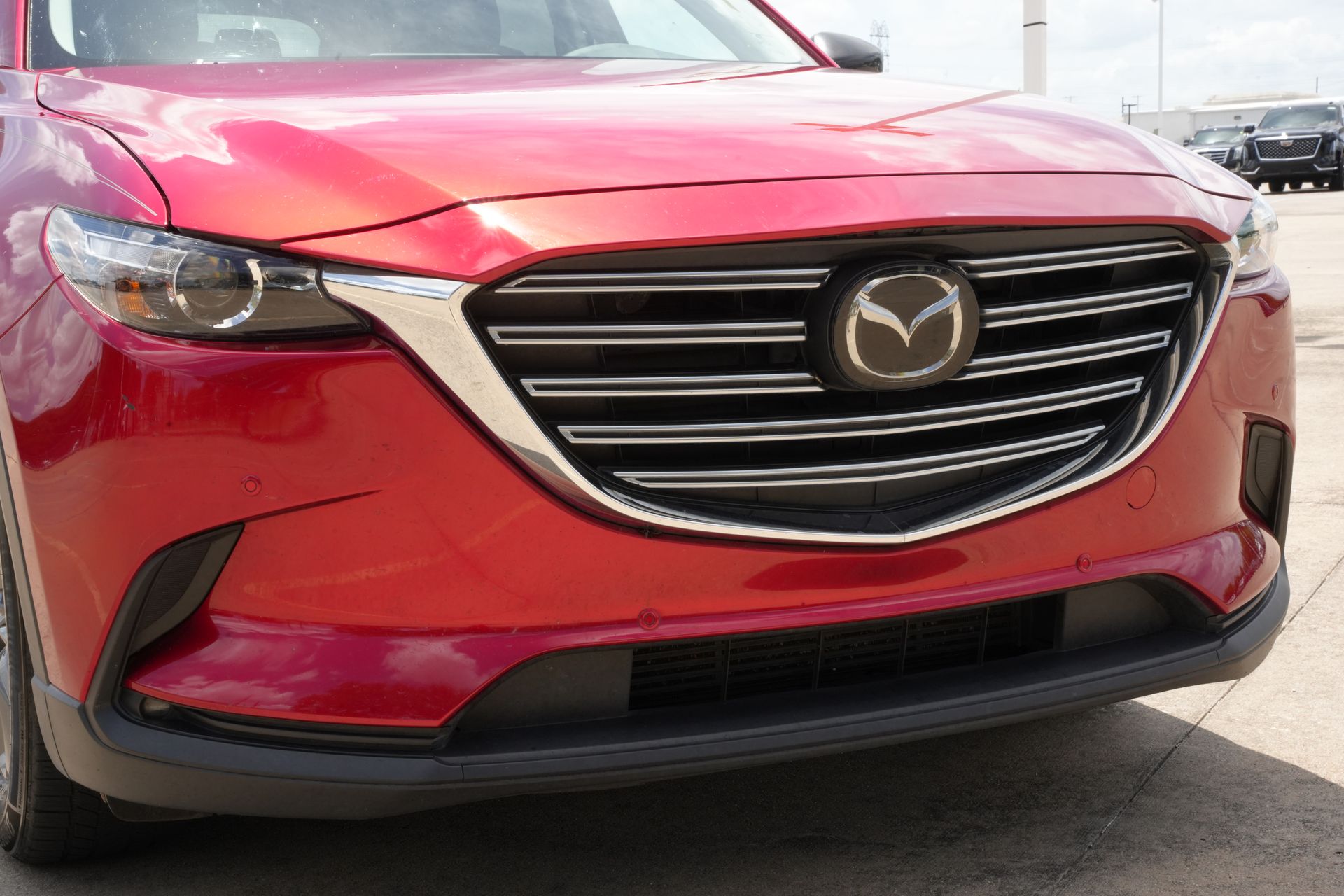 2021 Mazda CX-9 Touring Red at Joe Myers Mazda Kia