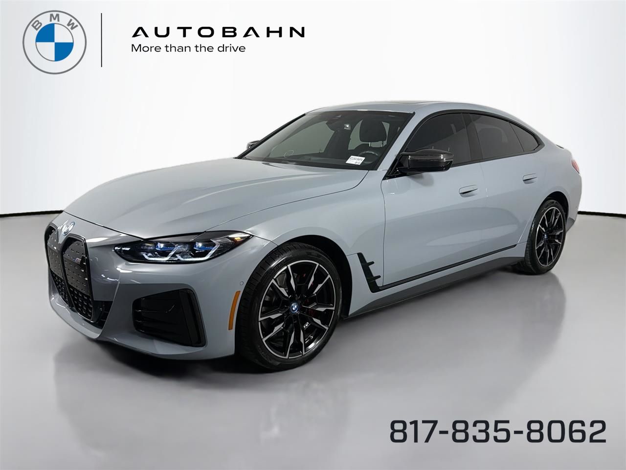 Brooklyn Gray Metallic 2023 BMW i4 M50 Gran Coupe AWD Sedan All-Wheel Drive Automatic