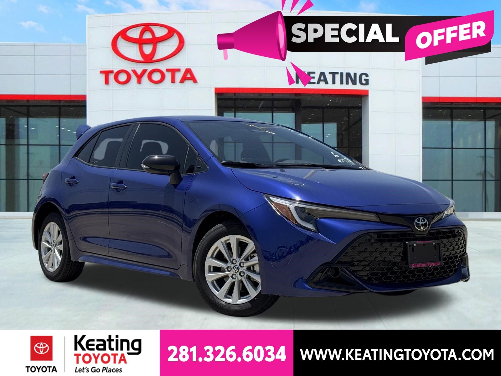 08w7 2026 Toyota Corolla Hatchback Hatchback Front-Wheel Drive Continuously Variable Transmission