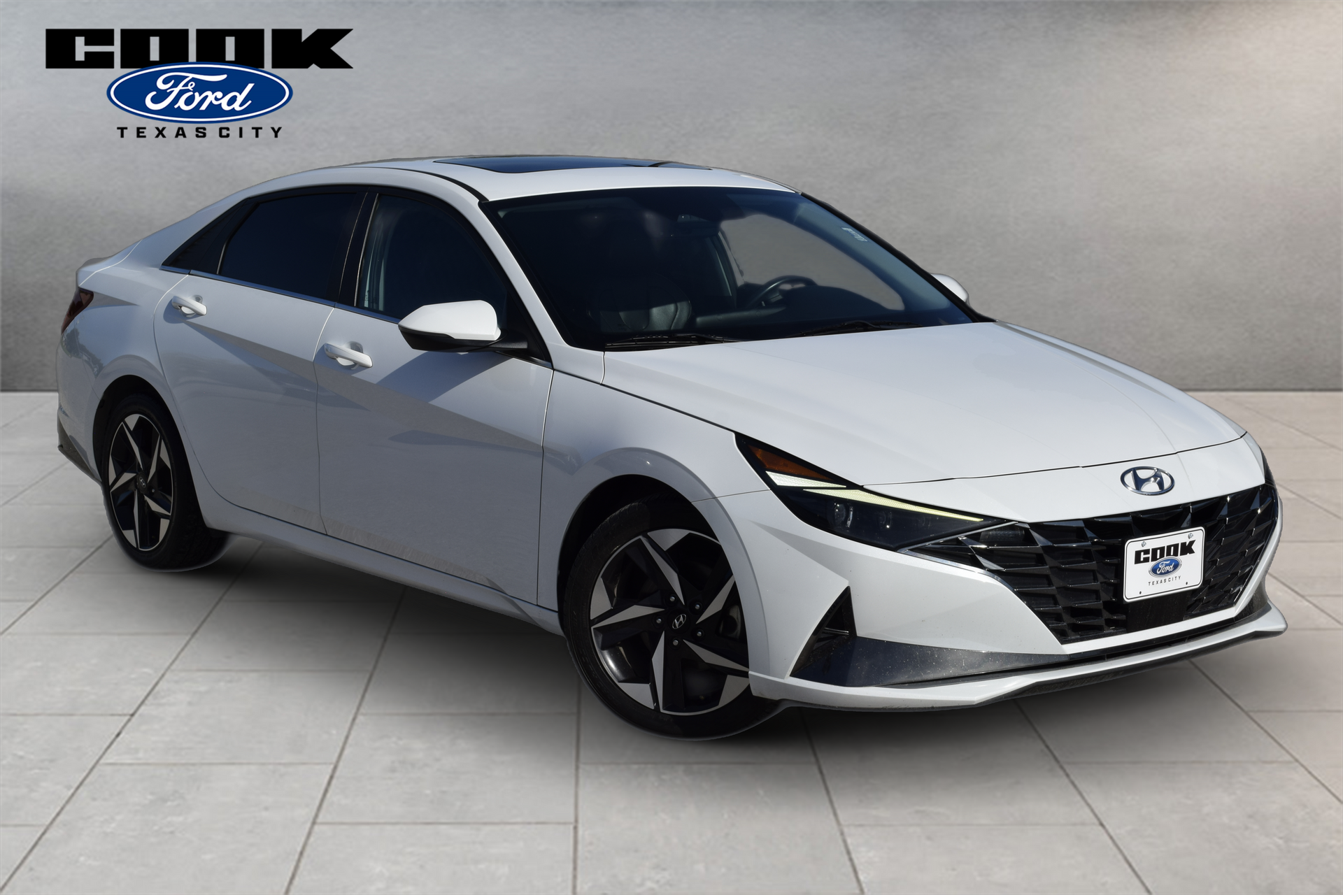 2021 Hyundai Elantra Limited Gray at Emmons Autoplex