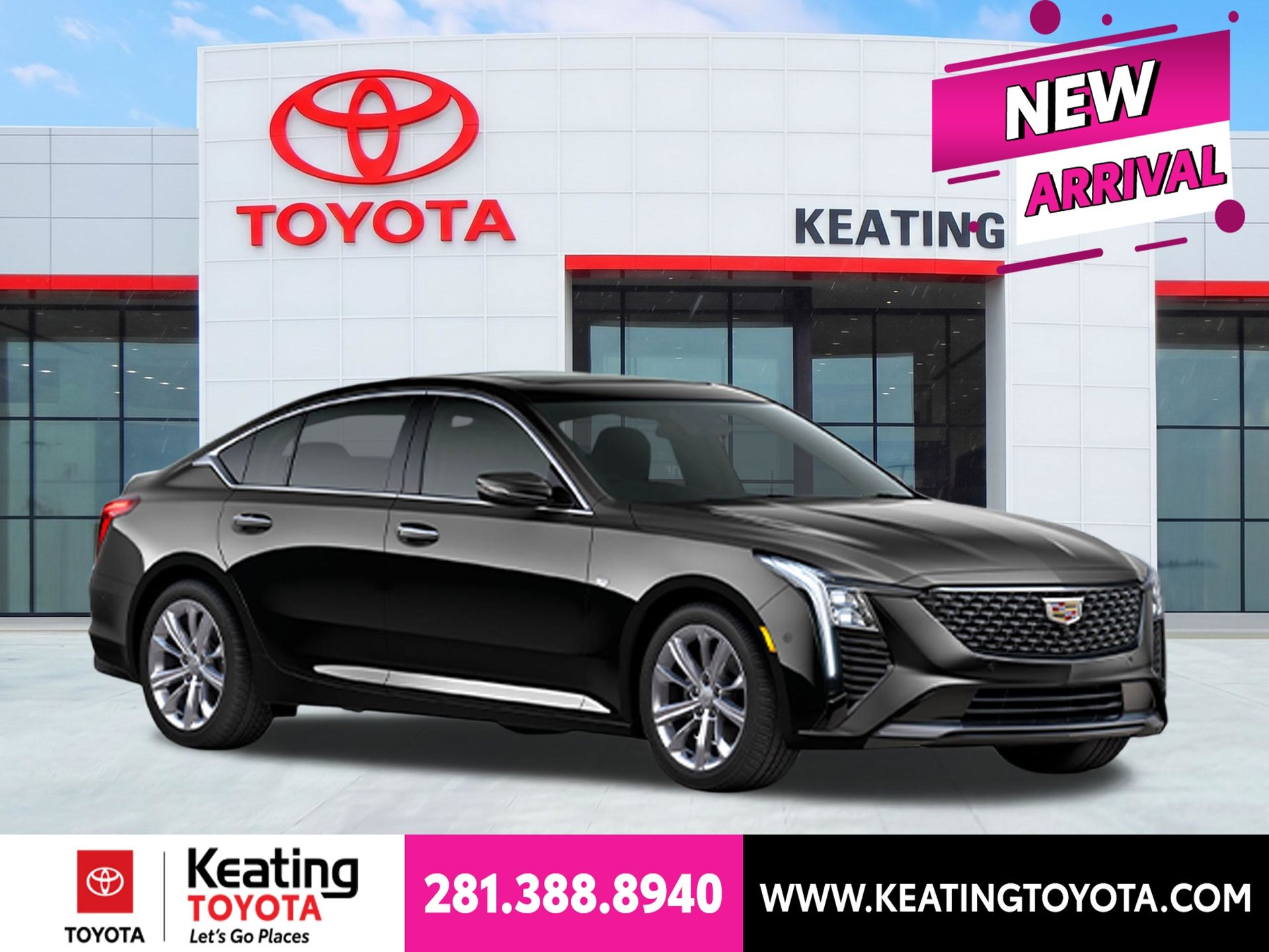 Black Raven 2025 Cadillac CT5 Sedan All-Wheel Drive Automatic