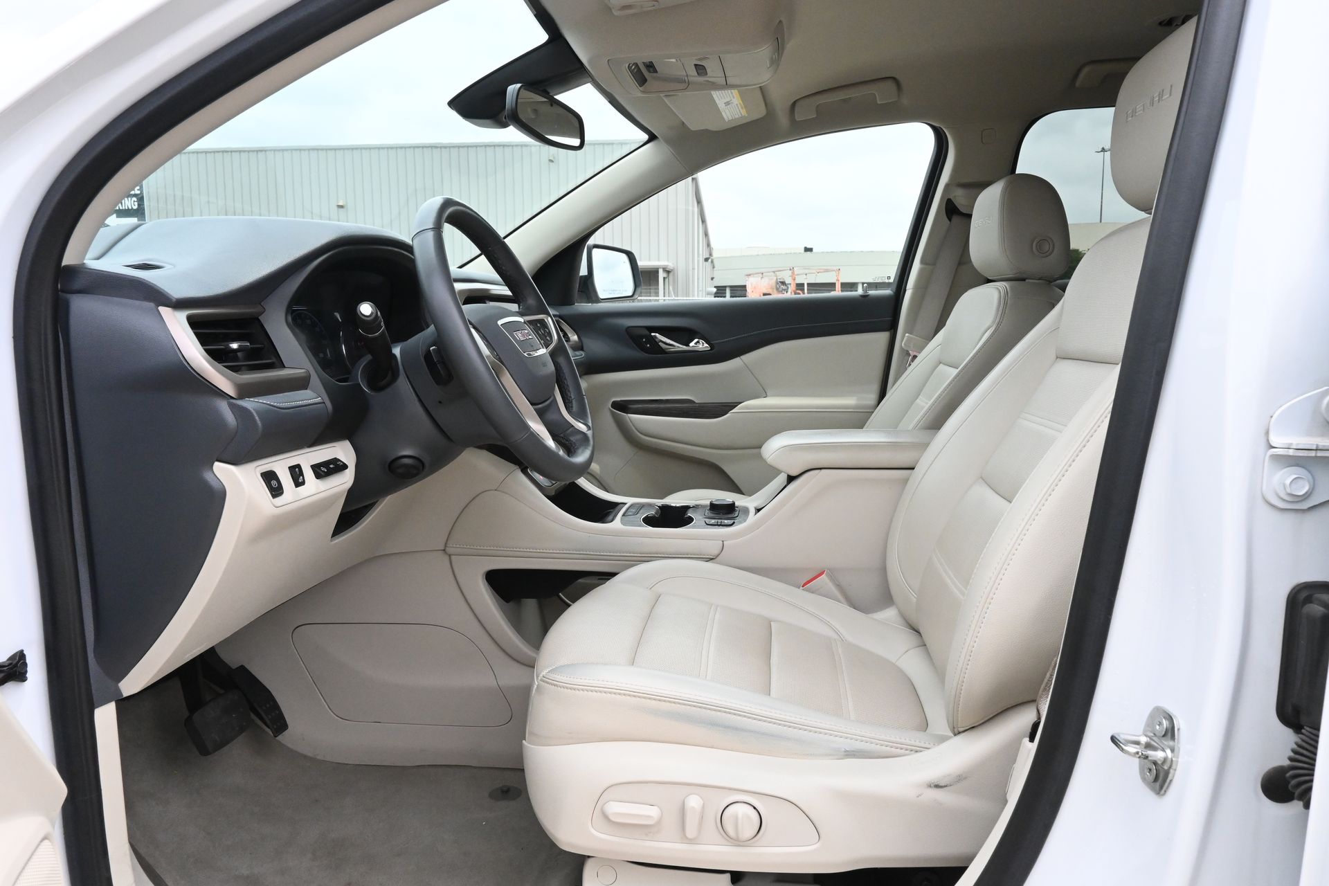 2023 GMC Acadia Denali White at Bayway Cadillac Southwest