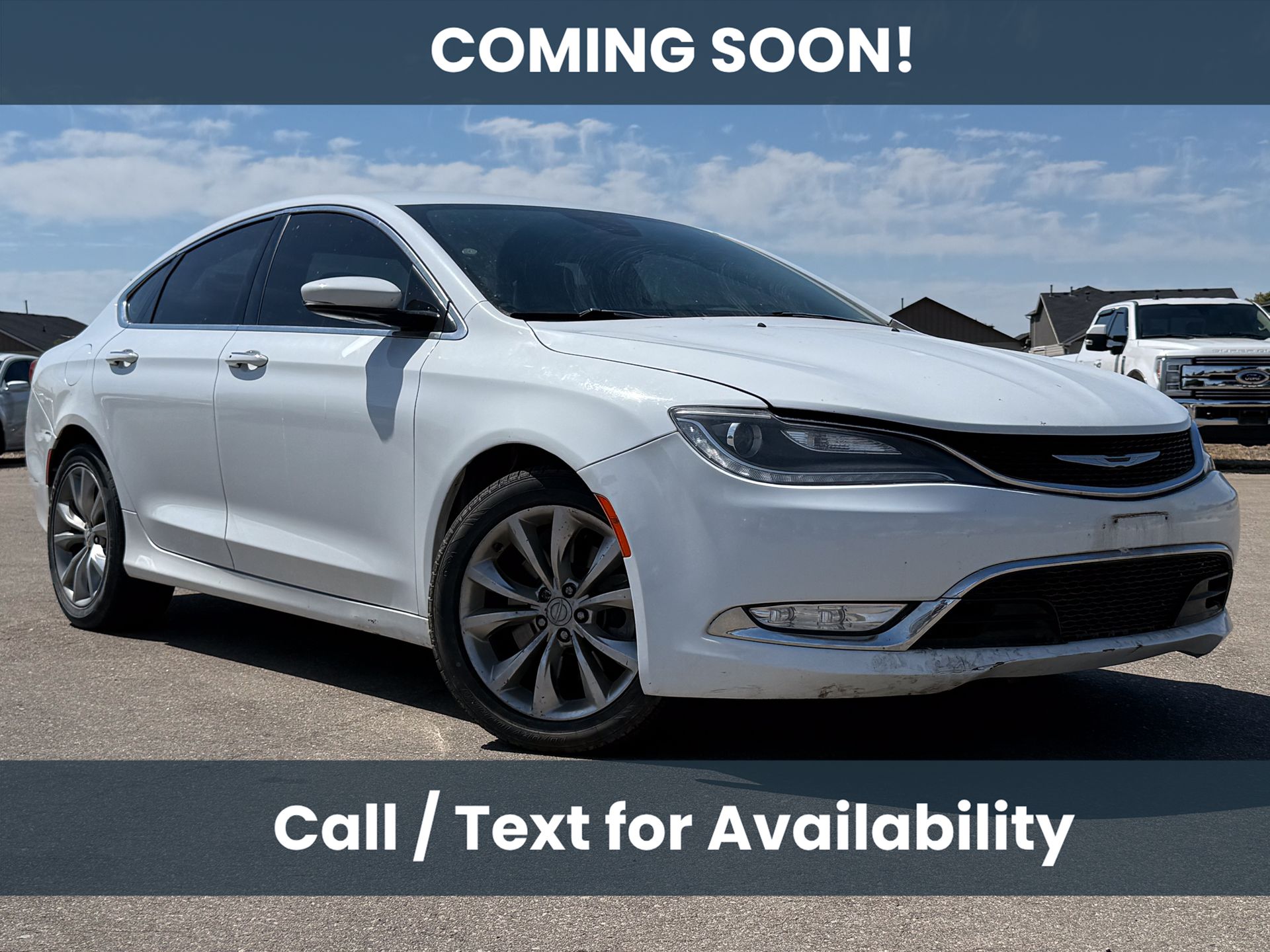 2015 Chrysler 200 C Sedan FWD