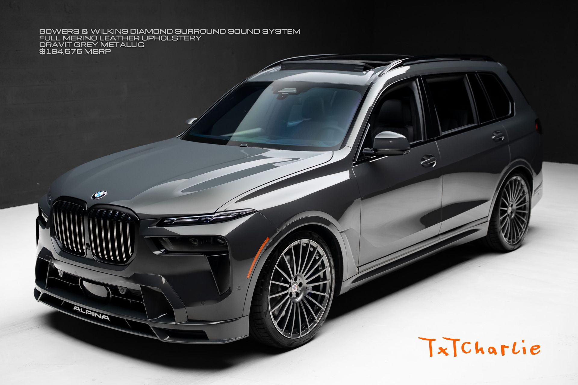 Gray (Dravit Grey Metallic) 2026 BMW X7 SUV / Crossover All-Wheel Drive 8-Speed Automatic