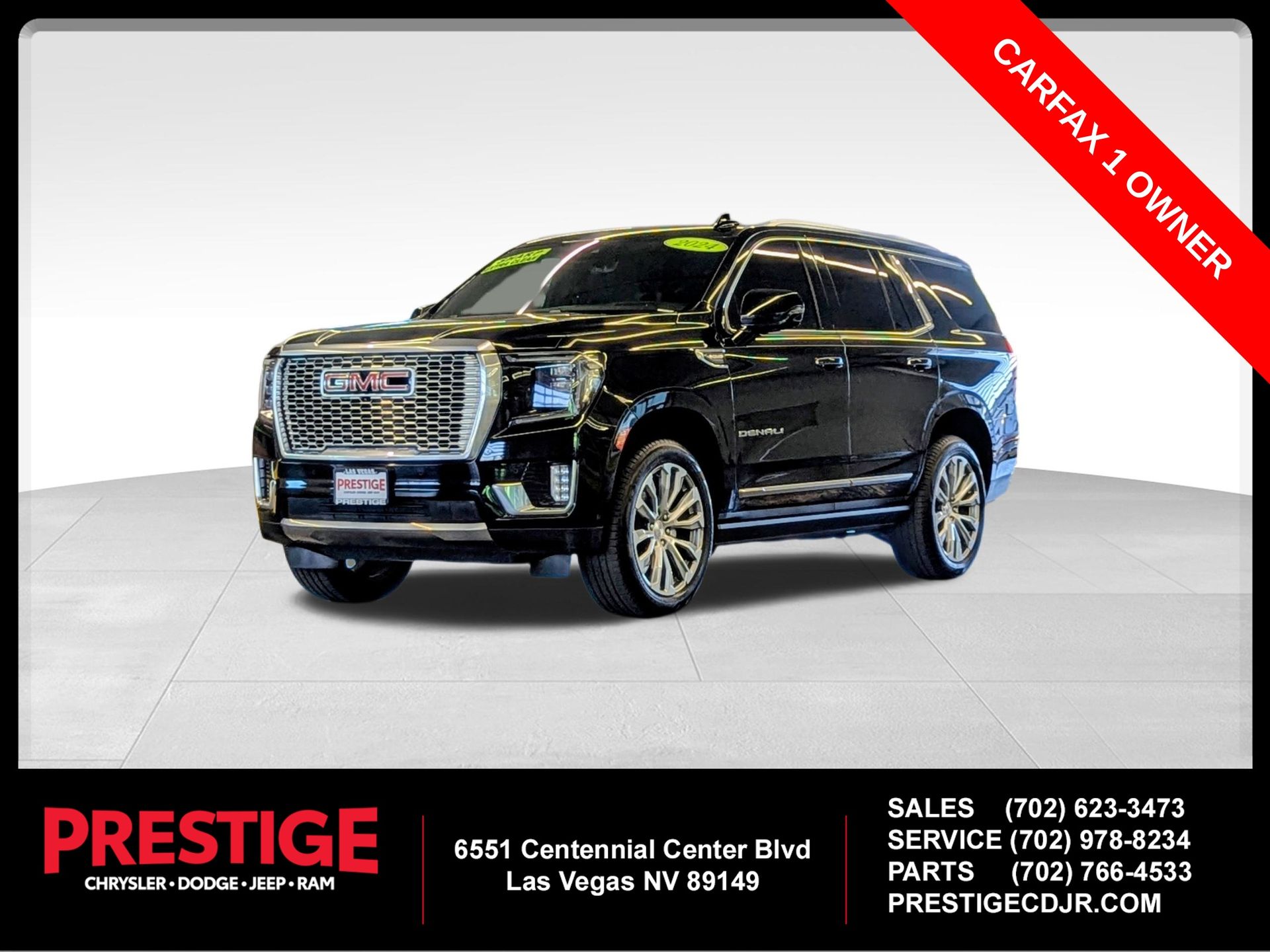 Onyx Black 2023 GMC Yukon SUV / Crossover Four-Wheel Drive