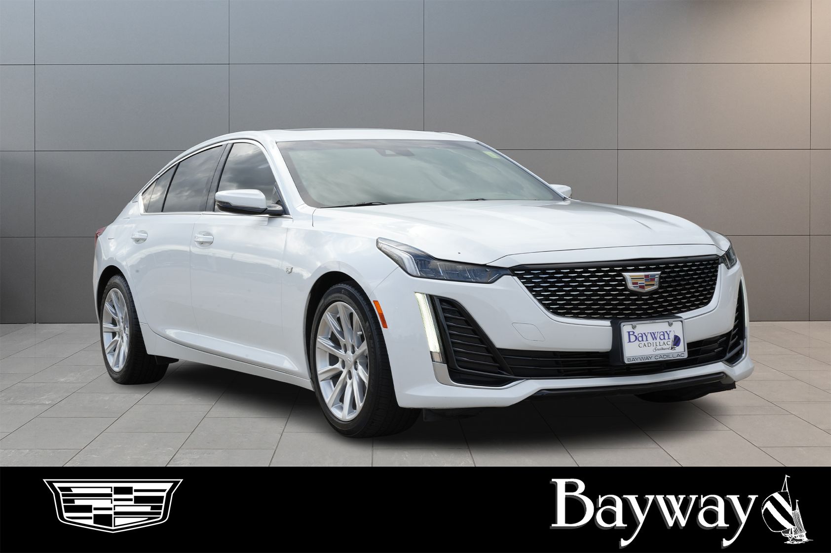 2023 Cadillac CT5 Luxury White at Bayway Cadillac Southwest