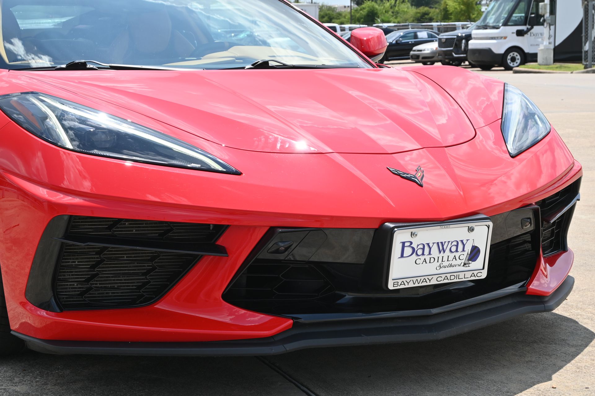 2021 Chevrolet Corvette Stingray Red at Bayway Cadillac of The Woodlands
