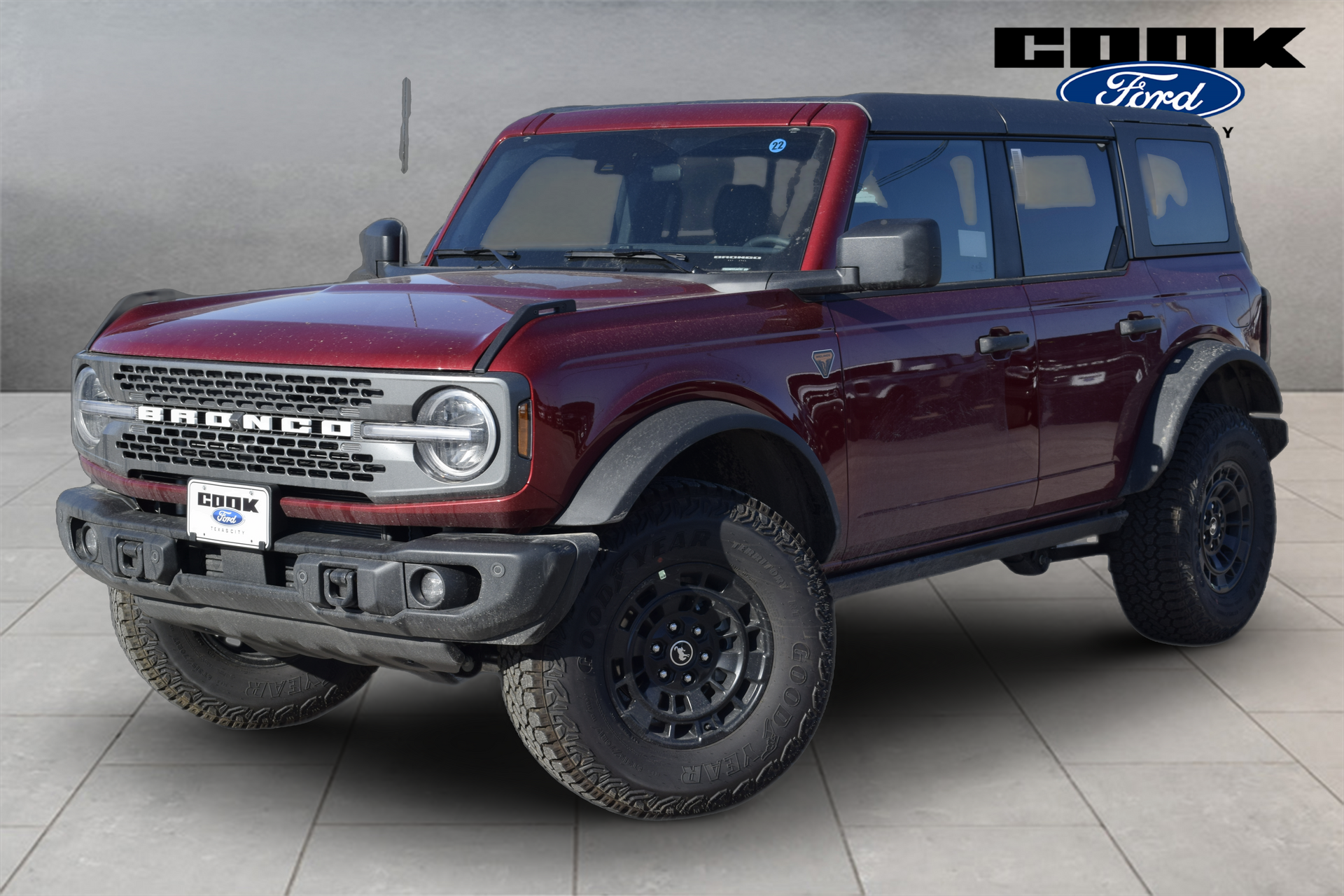2026 Ford Bronco Badlands Red at Wharton Ford