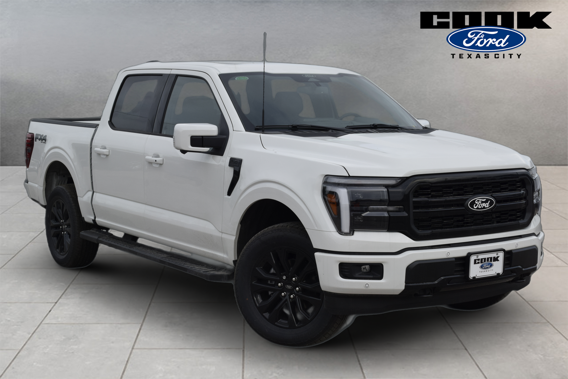 2026 Ford F-150 Lariat White at Cook Ford