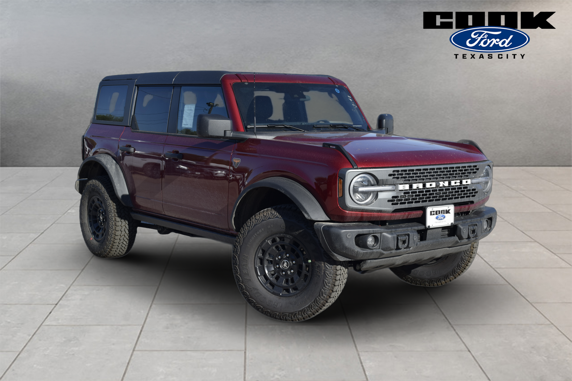2026 Ford Bronco Badlands Red at Wharton Ford