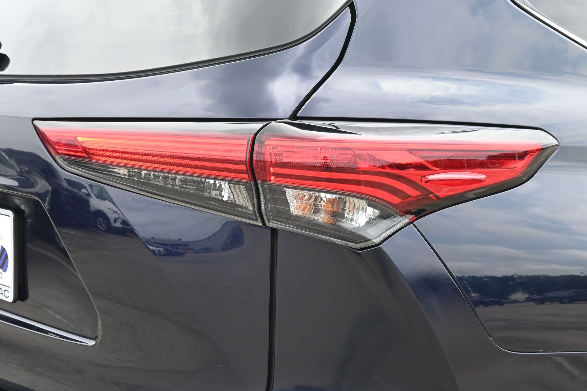 2023 Toyota Highlander LE Blue at Joe Myers Mazda Kia