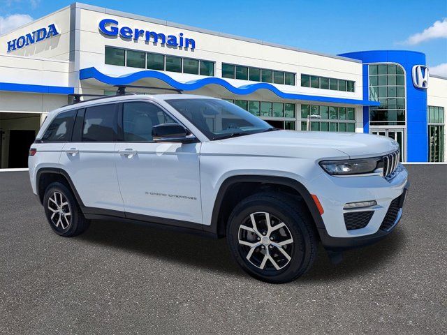 Used 2024 Bright White Clearcoat Jeep Limited image 3
