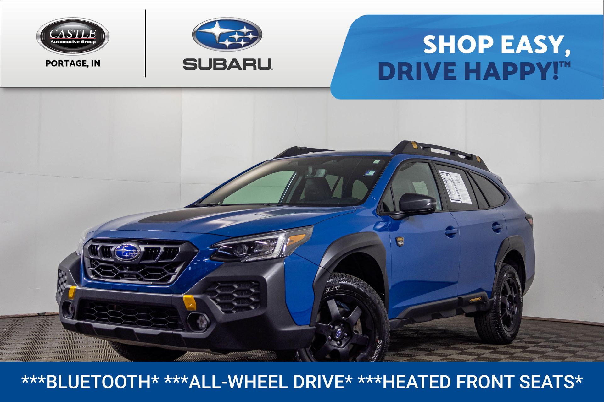 Geyser Blue 2024 Subaru Outback SUV / Crossover All-Wheel Drive Continuously Variable Transmission