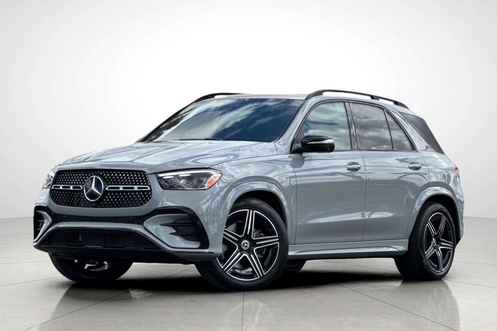Gray (MANUFAKTUR Alpine Grey) 2026 Mercedes-Benz GLE SUV / Crossover All-Wheel Drive 9-Speed Automatic