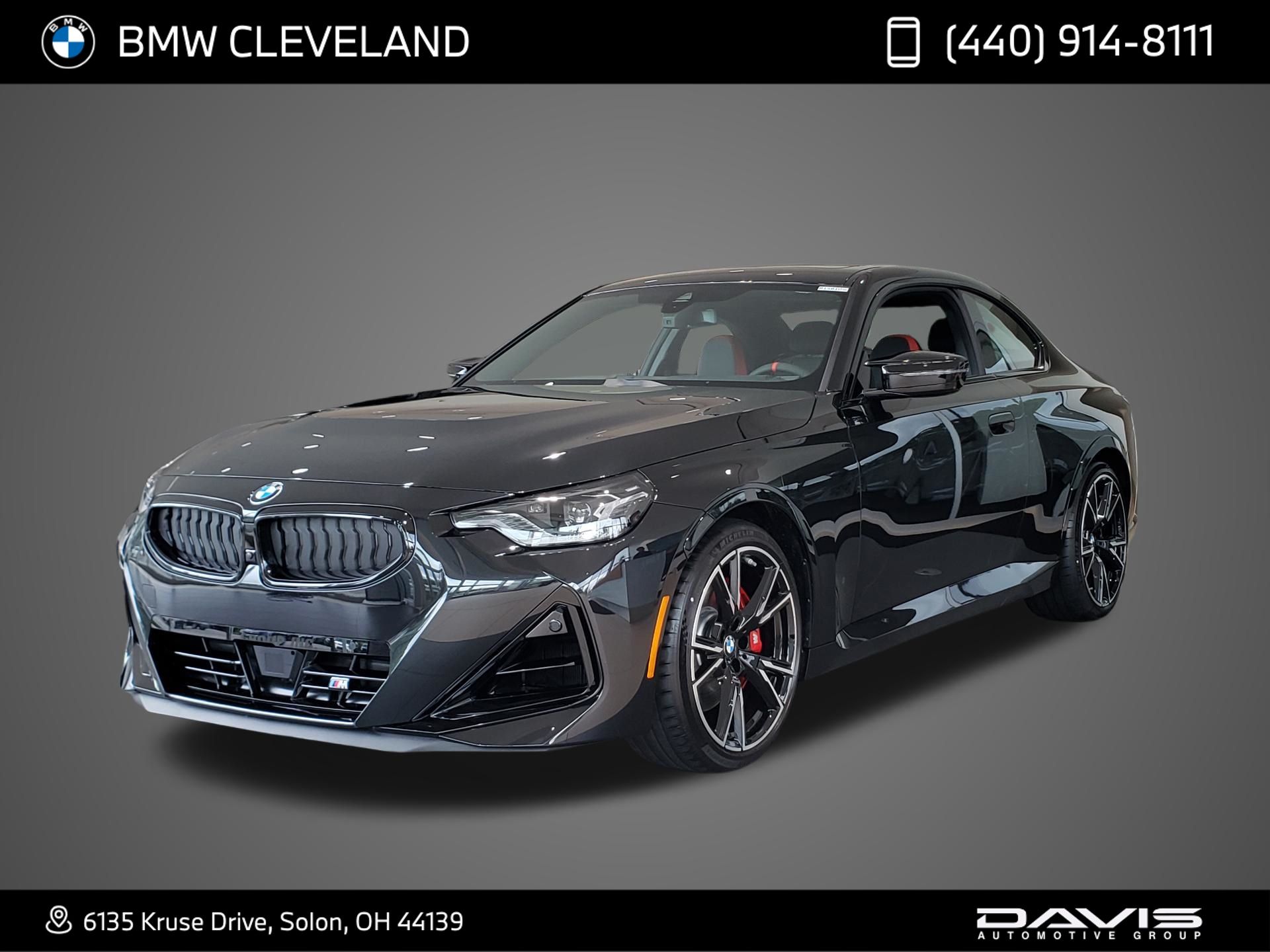 Black Sapphire Metallic 2026 BMW 2 Series Coupe All-Wheel Drive 8-Speed Automatic