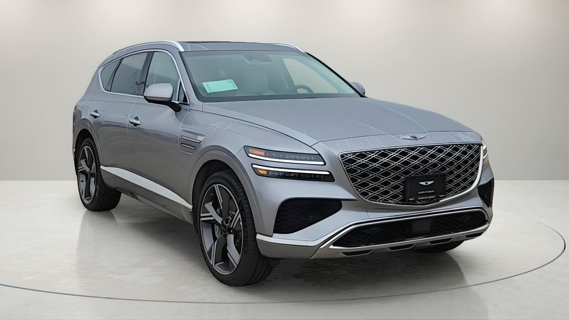 Savile Silver 2025 Genesis GV80 2.5T Prestige AWD SUV / Crossover All-Wheel Drive 8-Speed Automatic