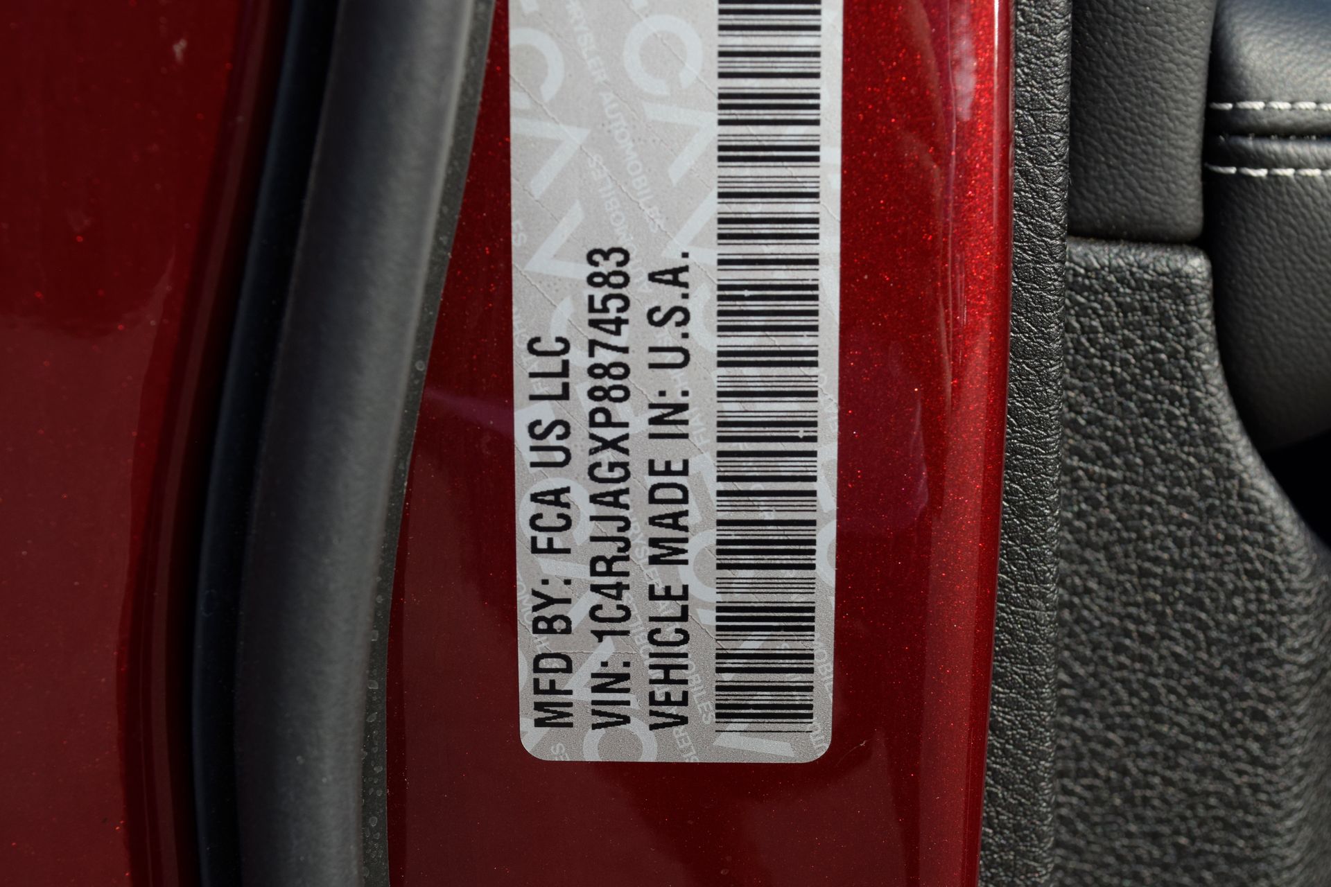 2023 Jeep Grand Cherokee L Altitude Red at Wharton Ford
