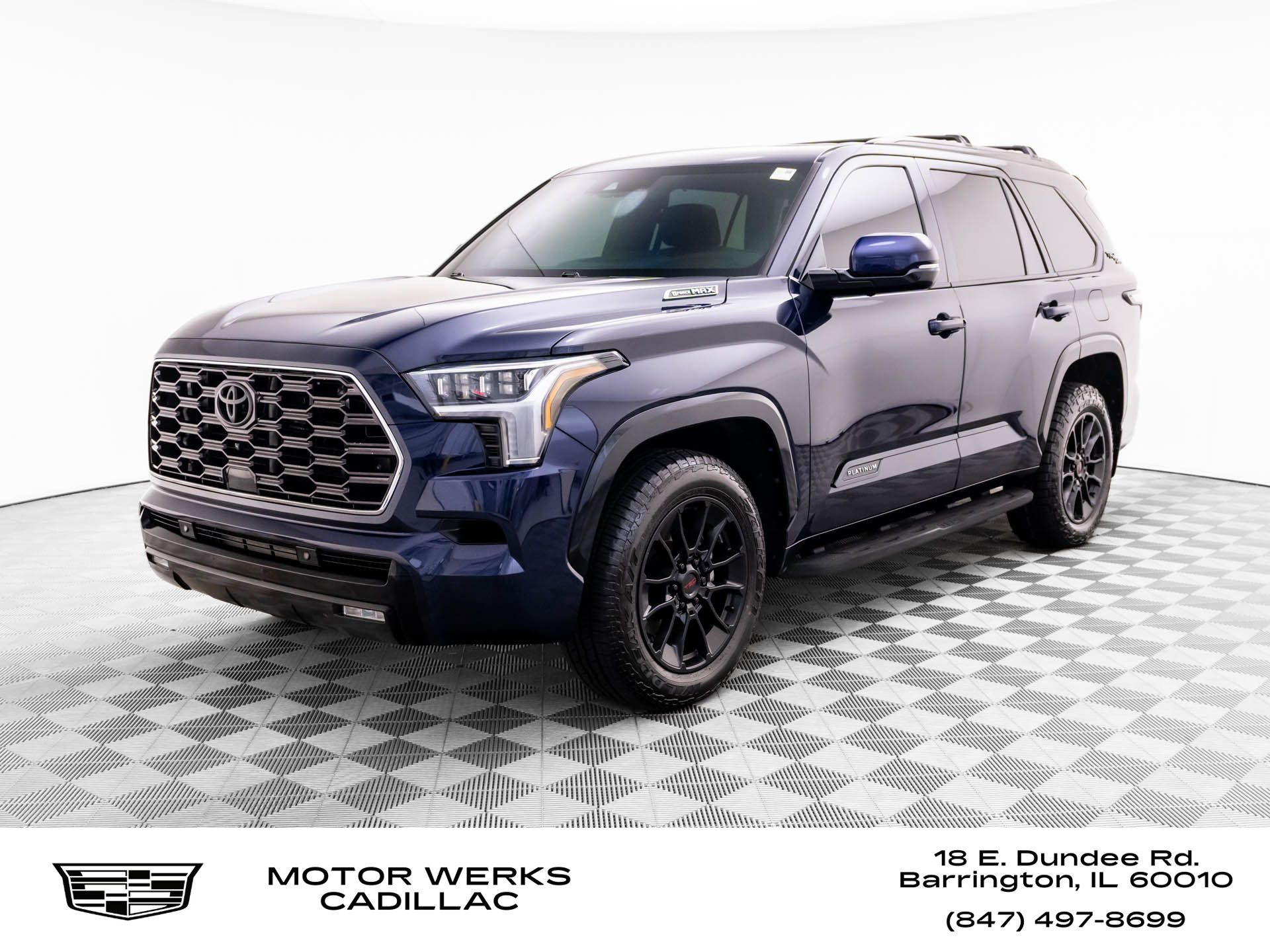 Blueprint 2024 Toyota Sequoia Platinum 4WD SUV / Crossover Four-Wheel Drive Automatic