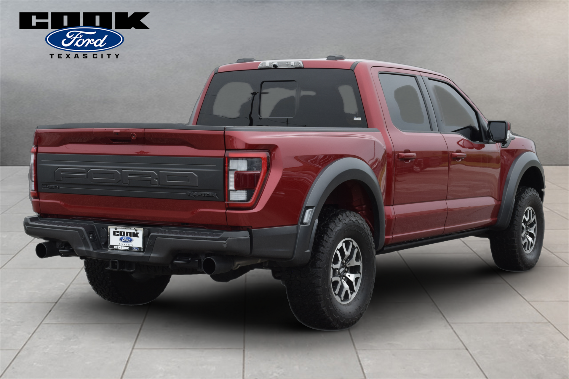 2022 Ford F-150 Raptor Red at Cook Ford