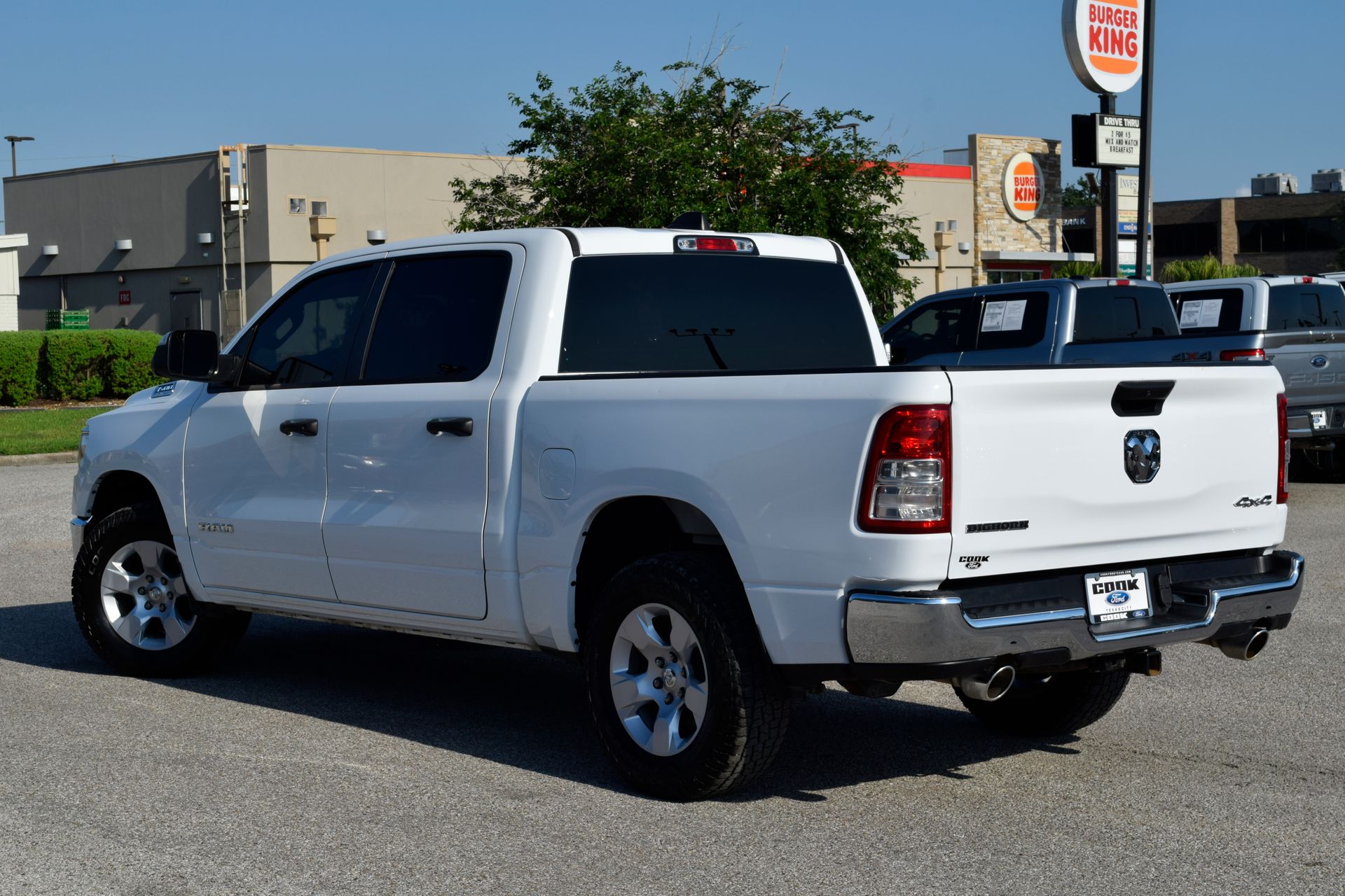 2024 Ram 1500 Big Horn/Lone Star White at Bayshore Chrysler Jeep Dodge Ram