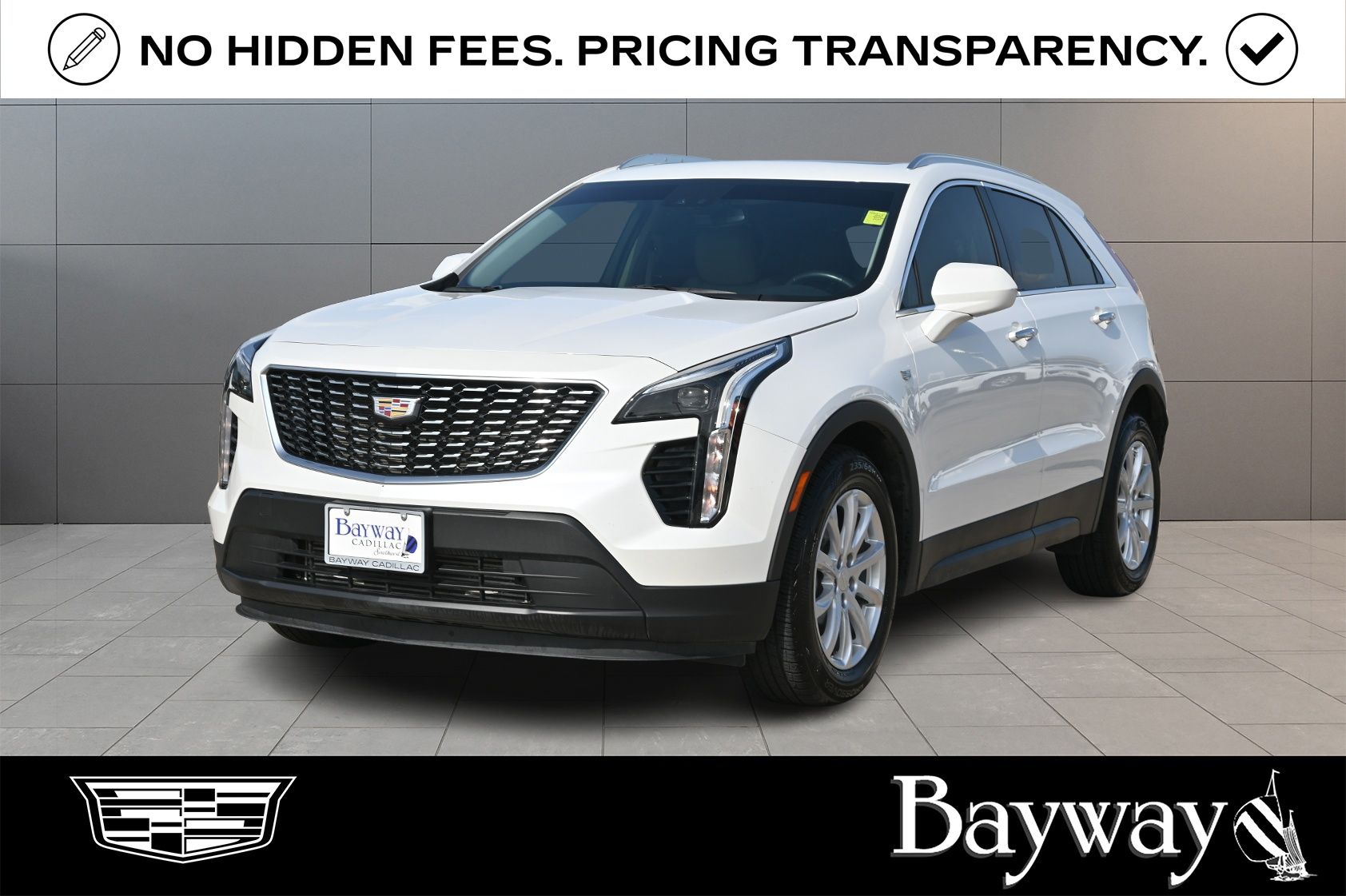 Crystal White Tricoat 2023 Cadillac XT4 SUV / Crossover Front-Wheel Drive 9-Speed Automatic