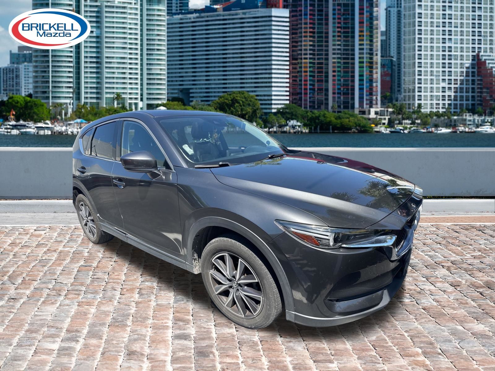 Machine Gray Metallic 2018 Mazda CX-5 Grand Touring AWD SUV / Crossover All-Wheel Drive 6-Speed Automatic