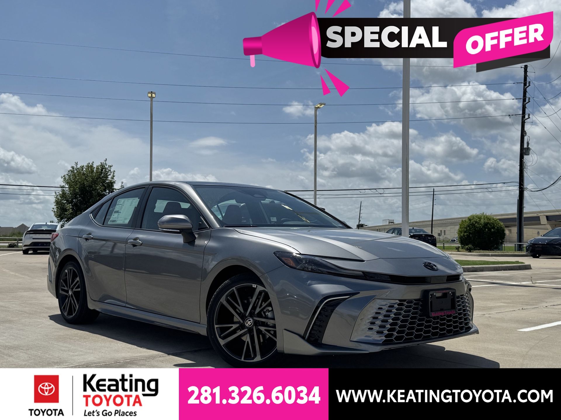 Heavy Metal 2026 Toyota Camry Sedan Front-Wheel Drive Continuously Variable Transmission